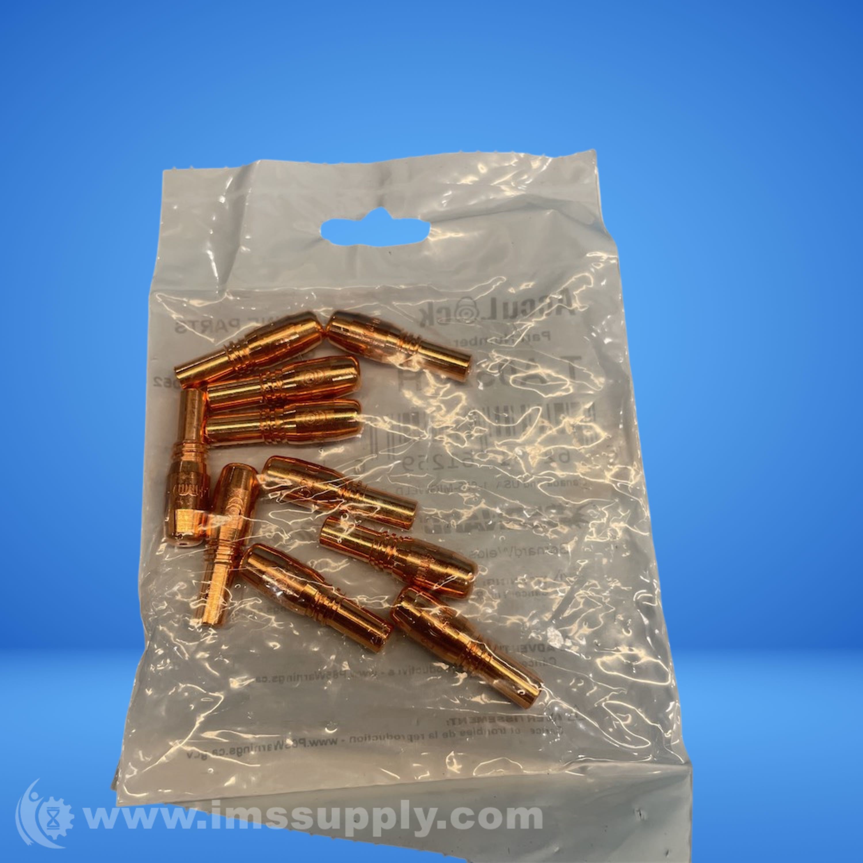 thumbnail image 2 of 50 Pack .035 Contact Tips – For Bernard Acculock-S (T-A035CH) & MDX-250 Gun – Replacement Tips 2 of 5