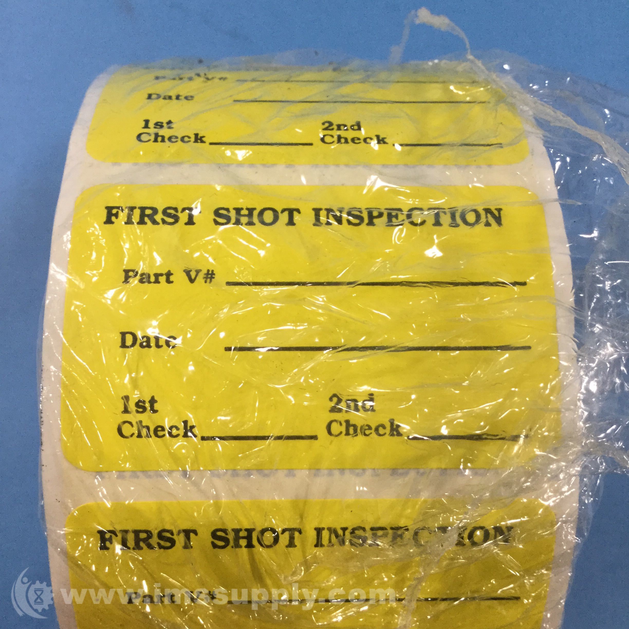 Informs Inc 3364819 FSI Roll of 500 First Shot Inspection Labels - IMS ...