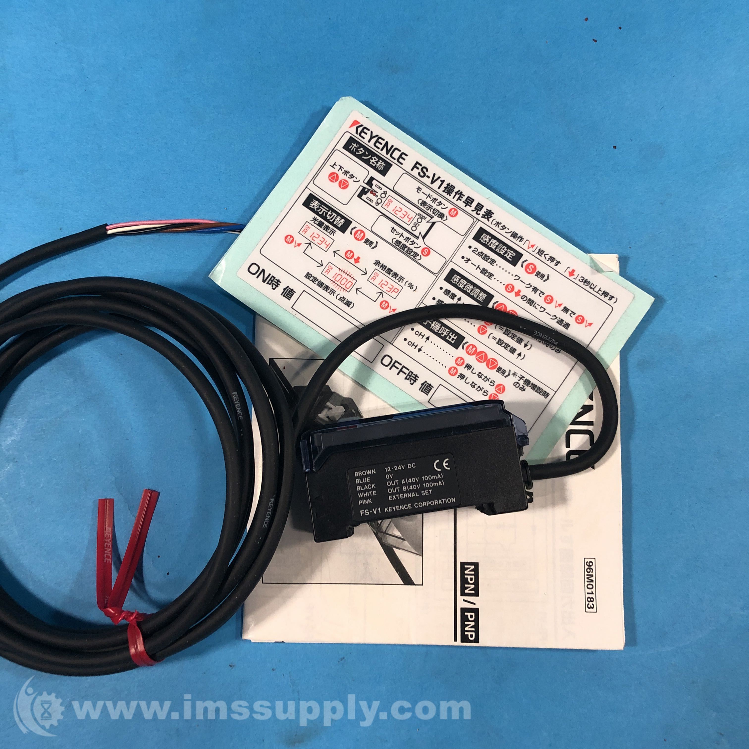 Keyence FS-V1 Fiber Amplifier - IMS Supply