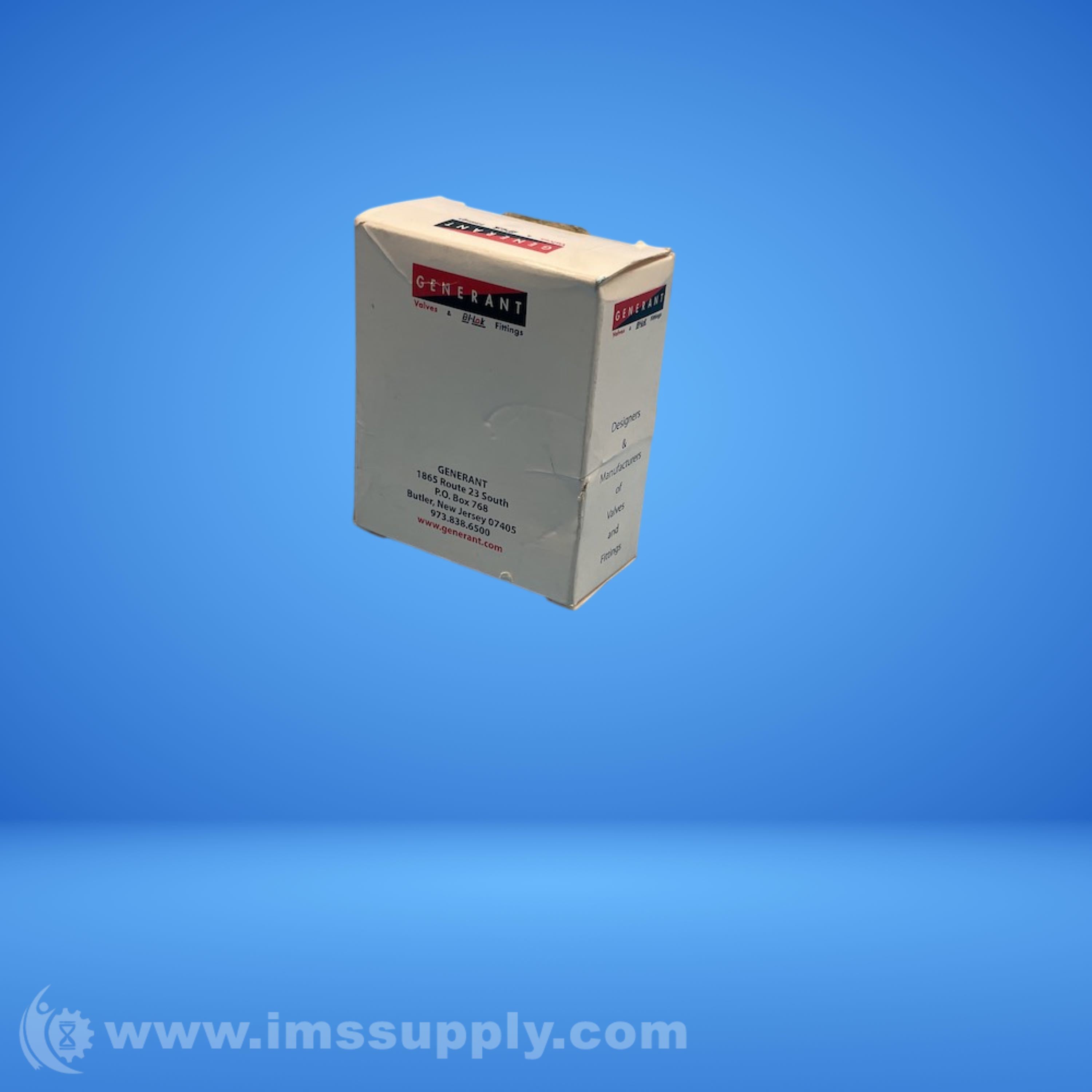 Generant 3000-10 Brass Valve - IMS Supply