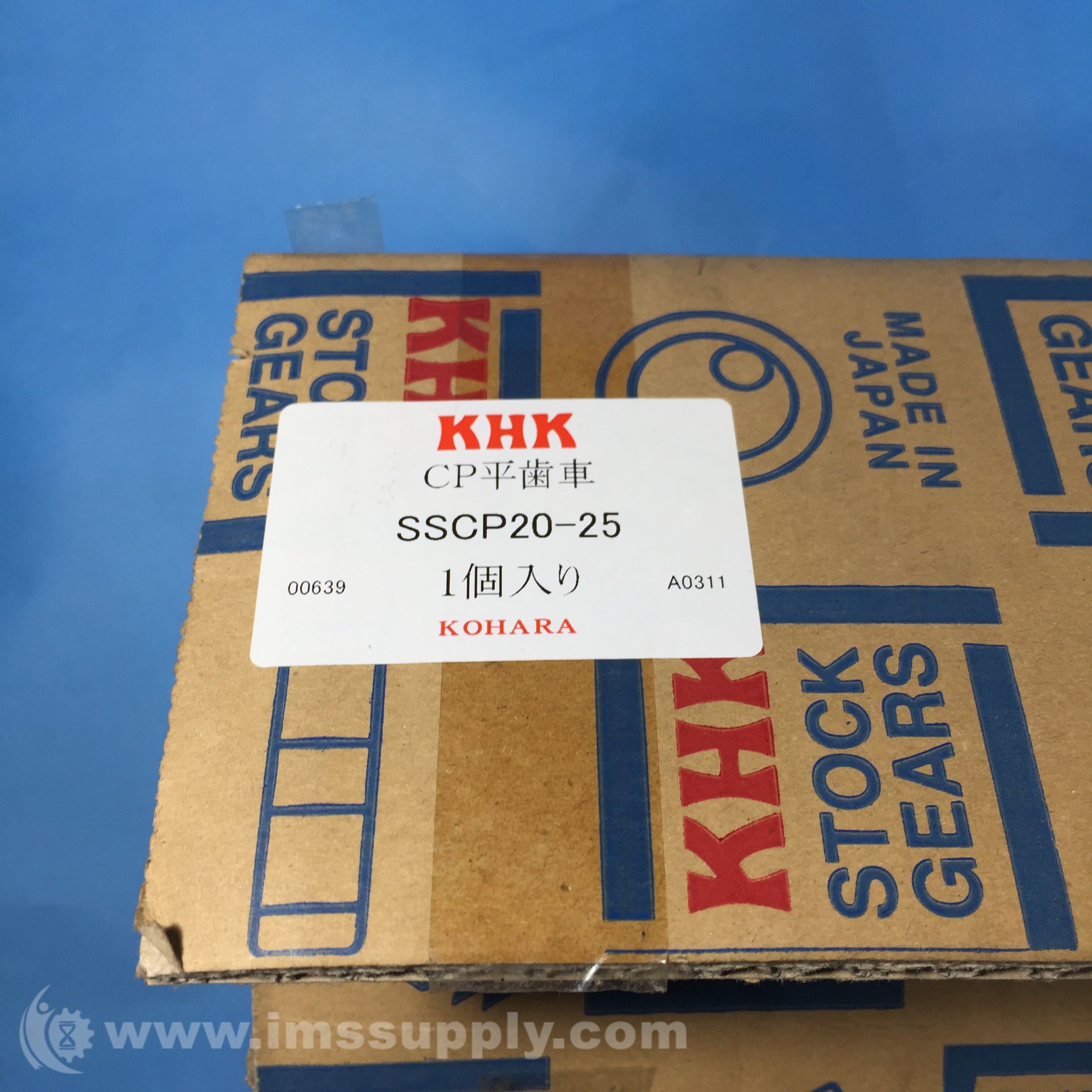 KHK SSCP20-25 CP Steel Spur Gear - IMS Supply