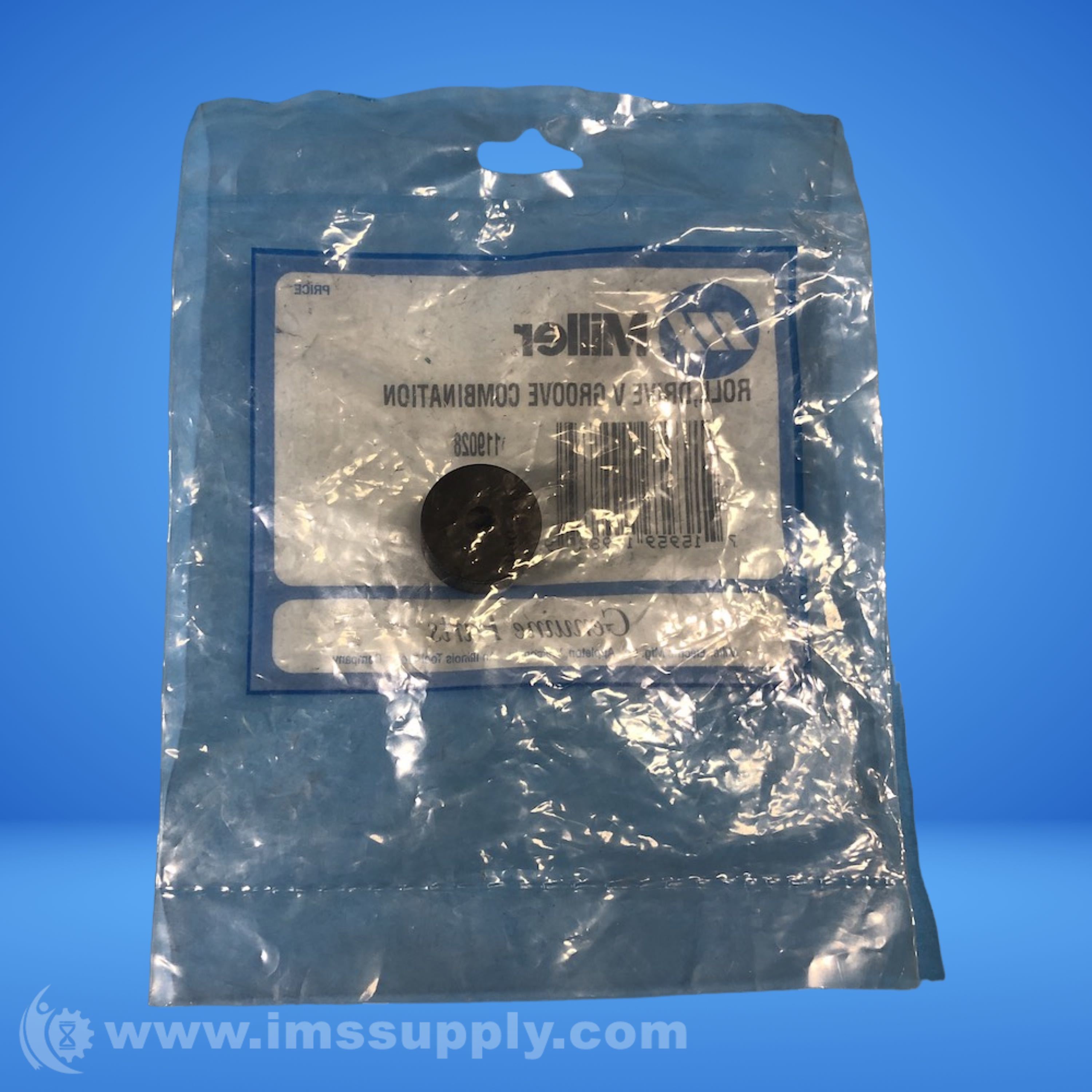 Miller 119028 Combination V-Grooved Drive Roll - IMS Supply
