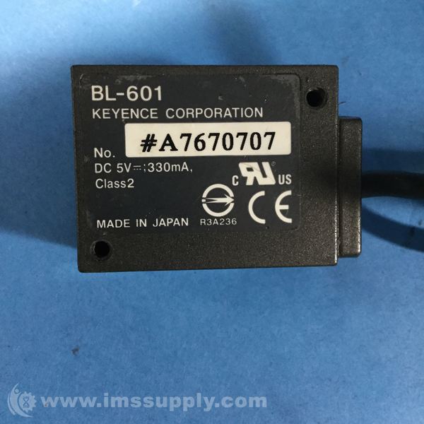 Keyence Corp BL601 Ultra Small Laser Barcode Reader IMS Supply