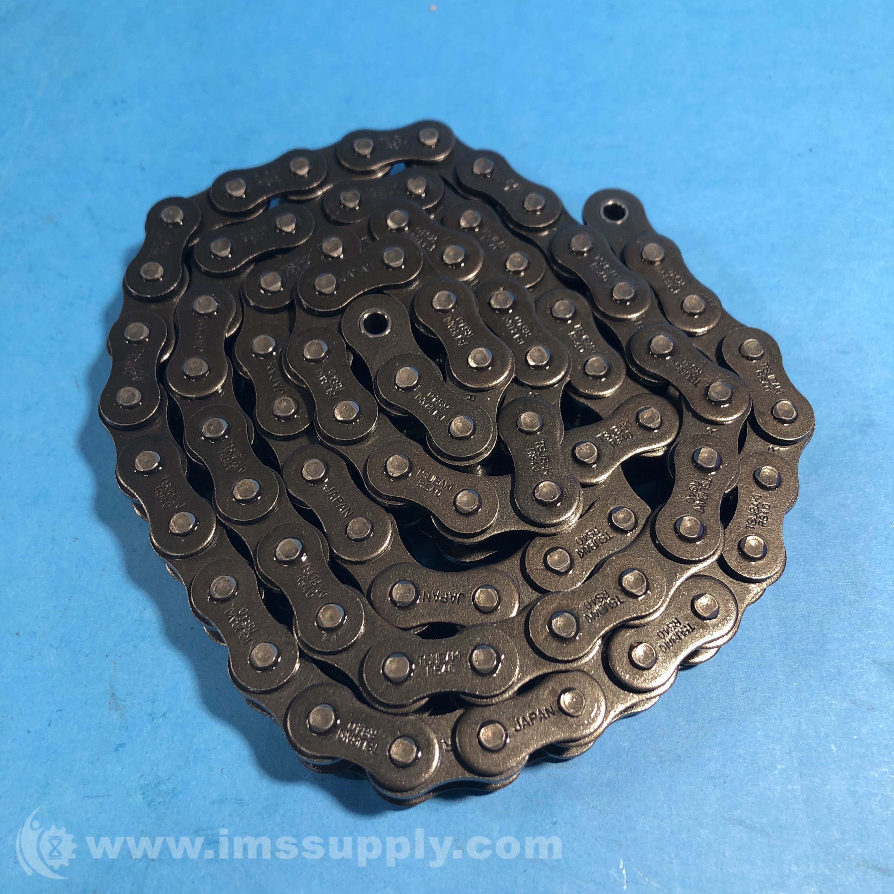 Tsubaki RS401RP80L 40 RIV Meter Roller Chain IMS Supply
