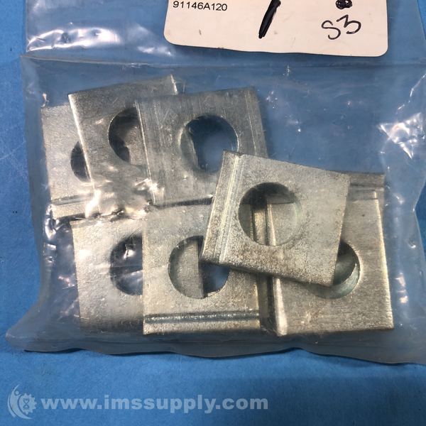 McMasterCarr Bag of 10 M12 Tapered Square Washers IMS Supply