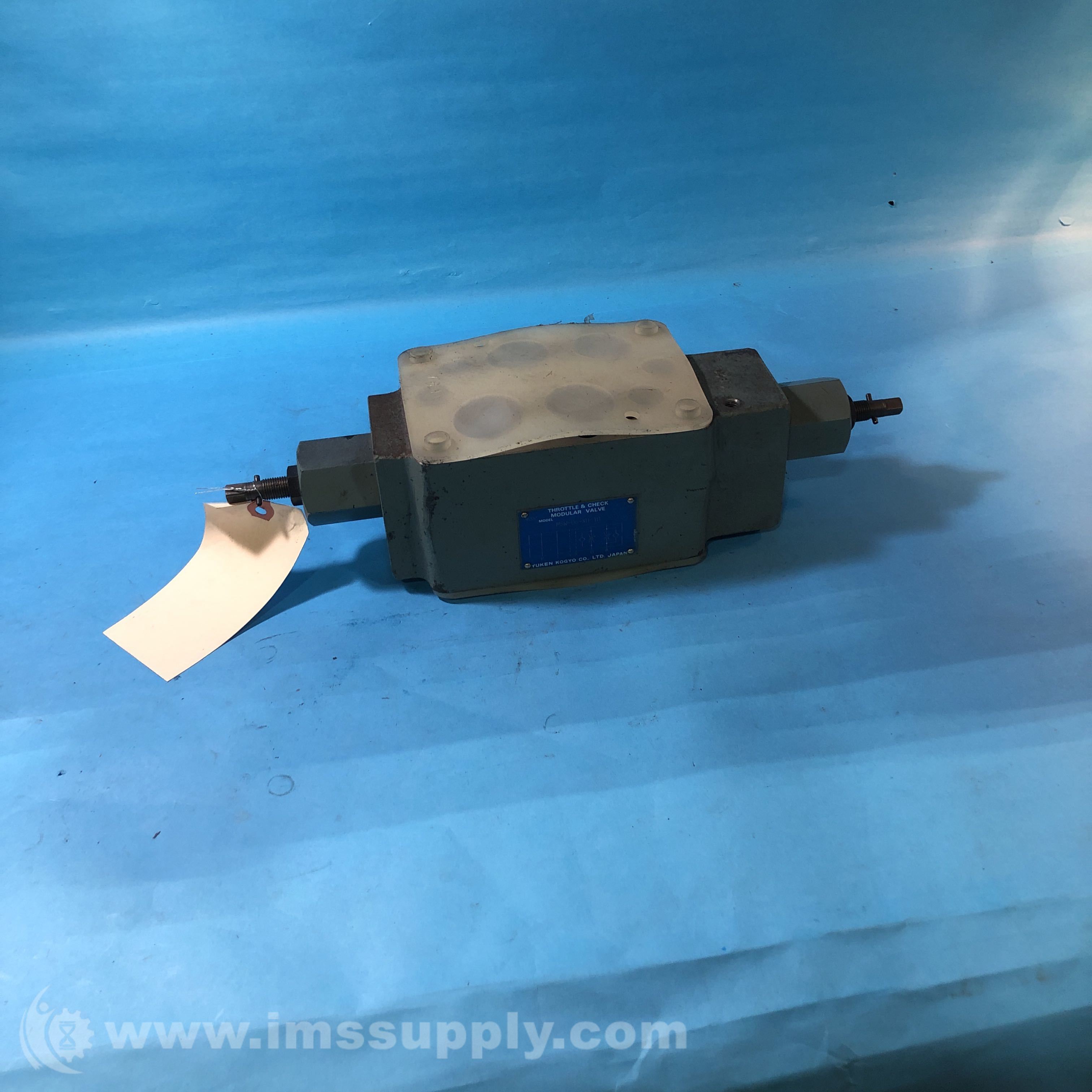 Yuken Kogyo MSW-06-XH-10 Hydraulic Throttle & Check Modular Valve - IMS ...