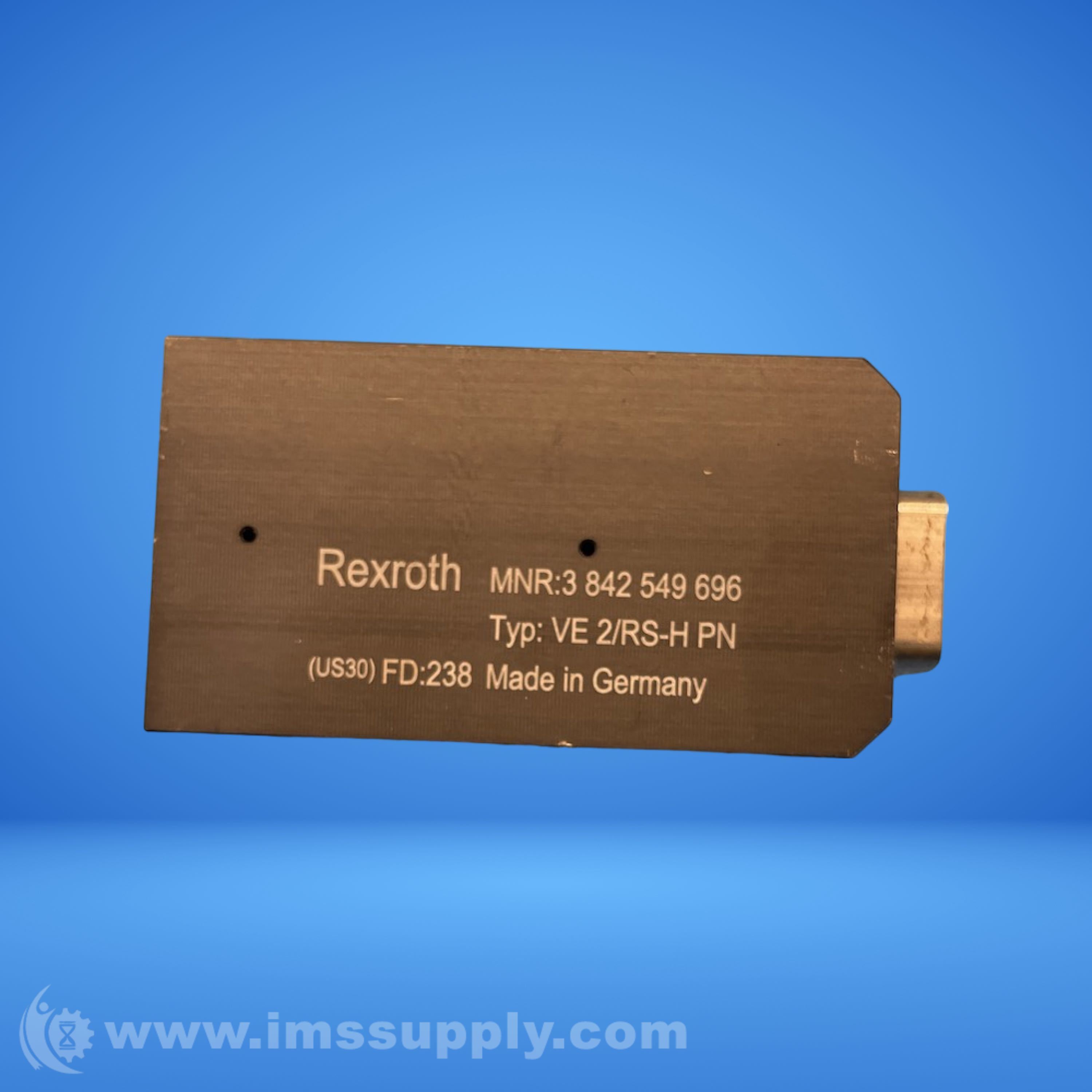 Rexroth VE2/RS-HPN Return Stop - IMS Supply