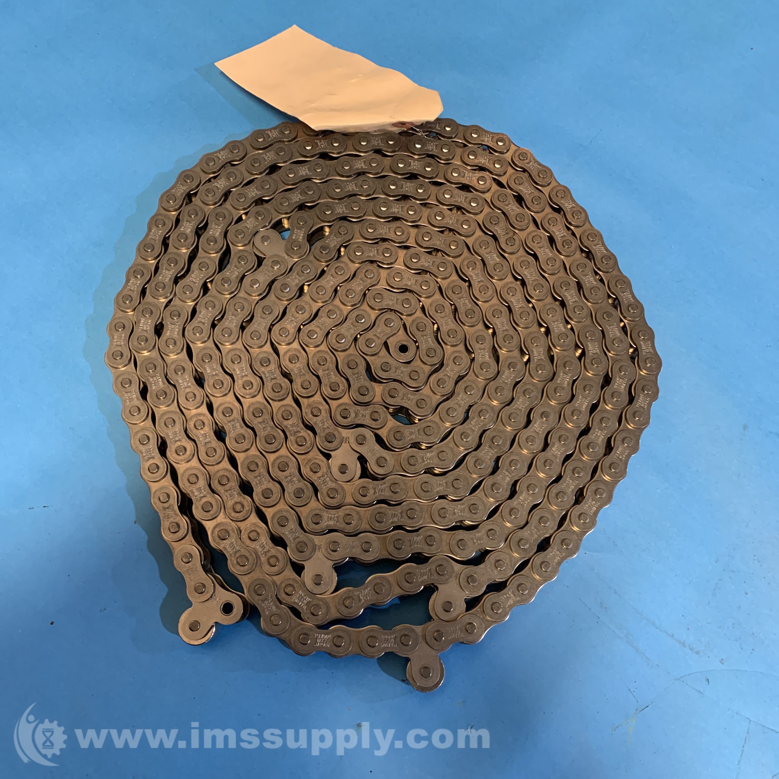 Tsubaki Chain Co. 60SS 155 Link Roller Chain - IMS Supply