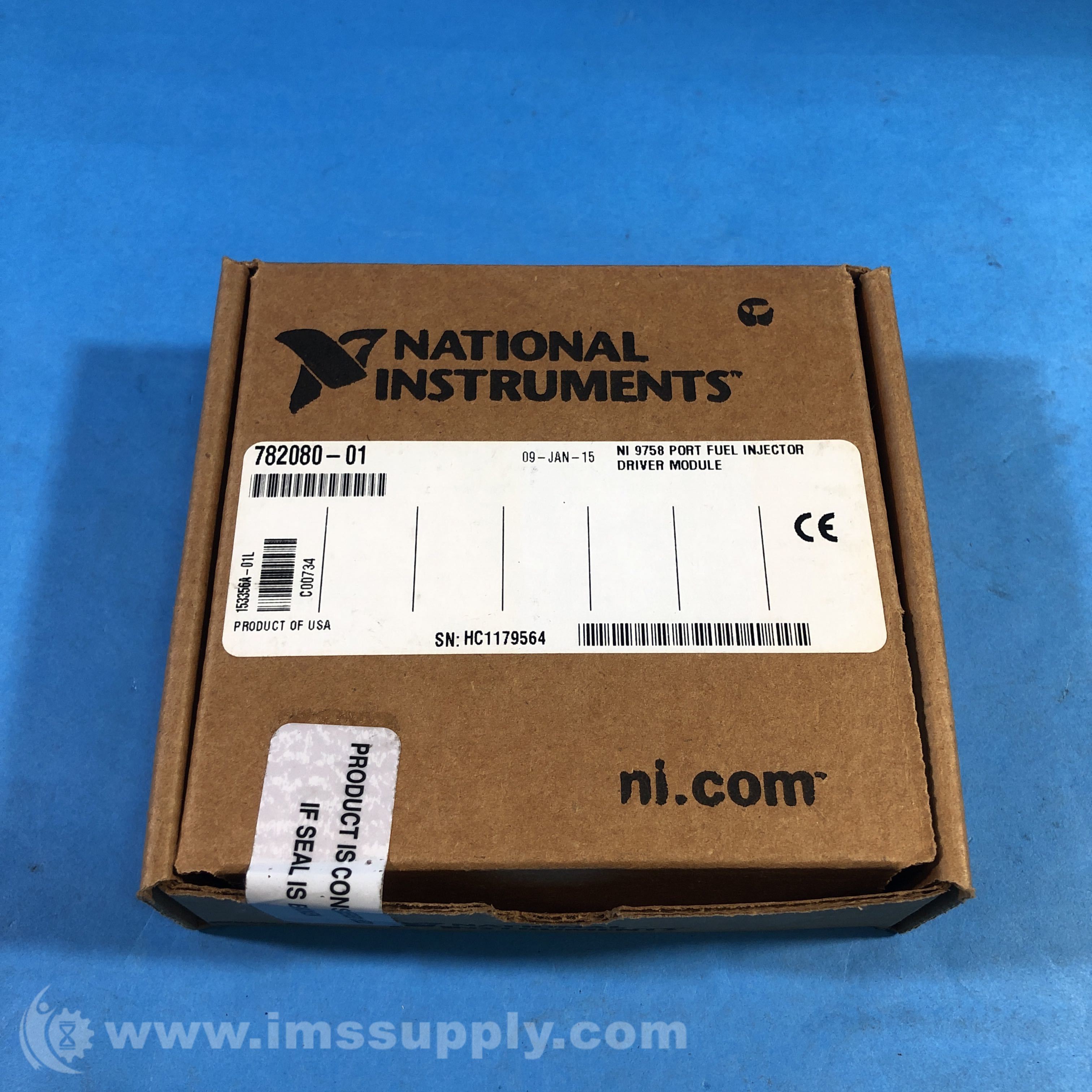 National Instruments 78208001 Port Fuel Injector Driver Module IMS