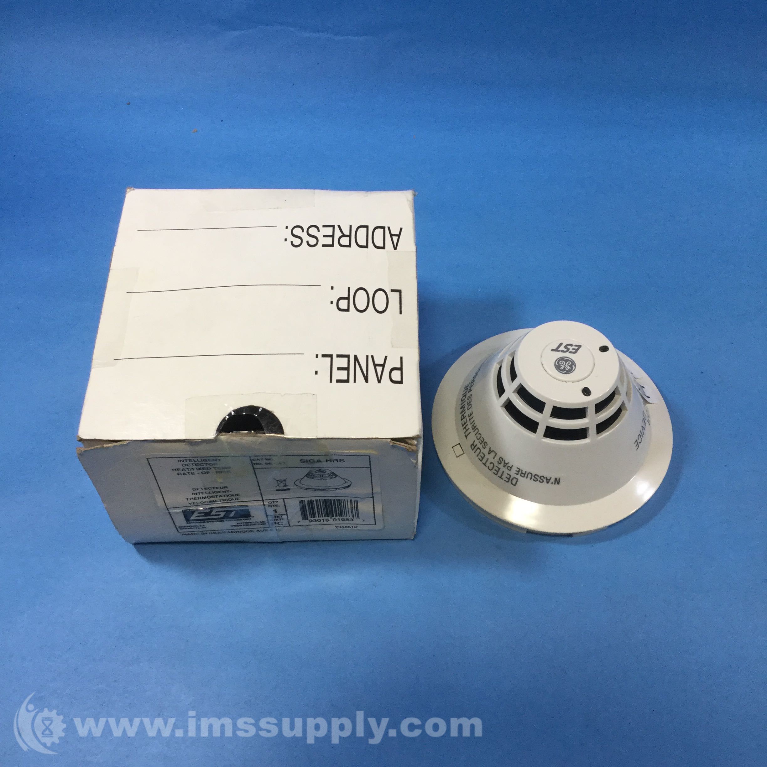 EST SIGA-HRS SIGA-HRS Intelligent Fixed Temp Heat Detector Sensor - IMS ...