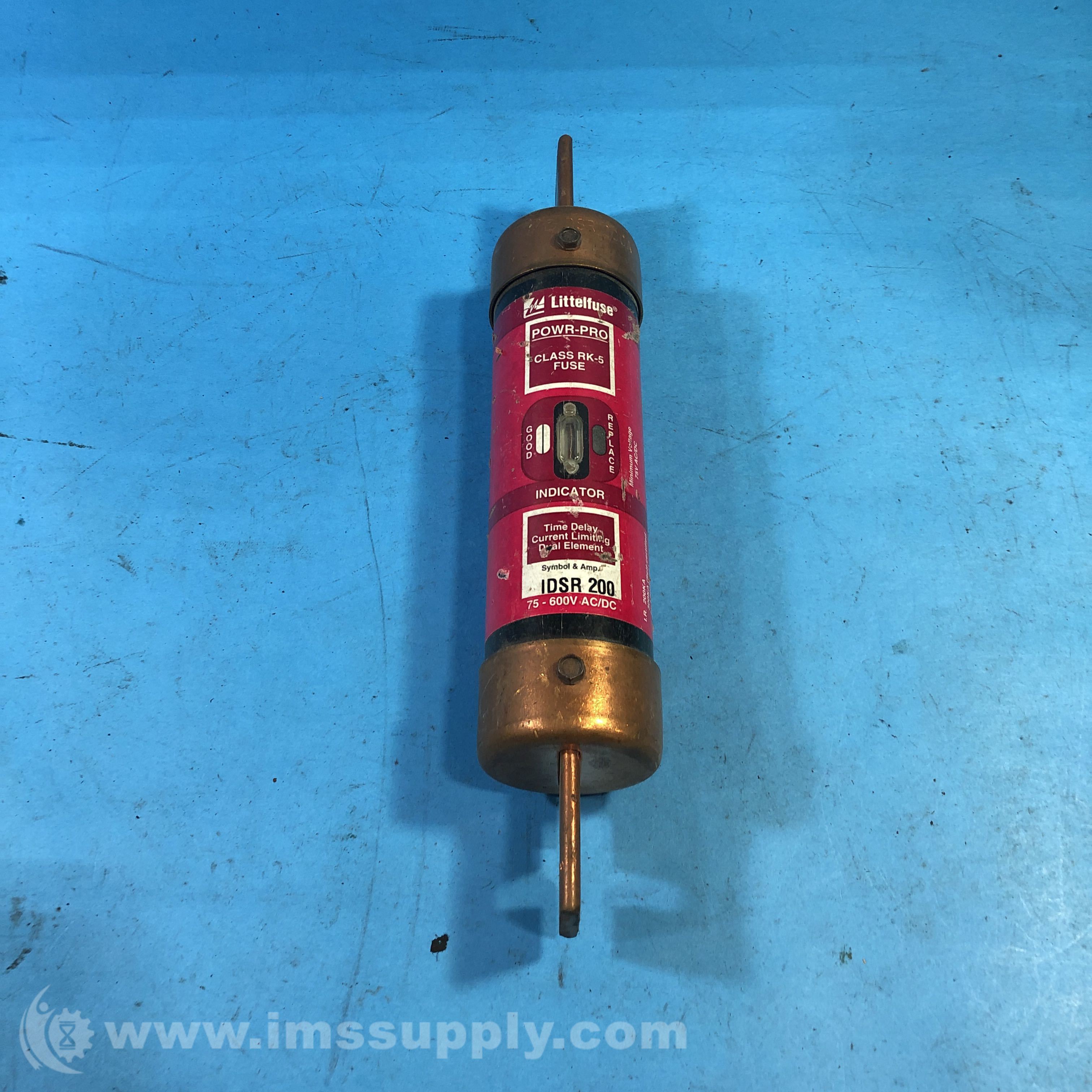 Littelfuse IDSR-200 IDSR Indicator Fuse, IDSR Series - IMS Supply