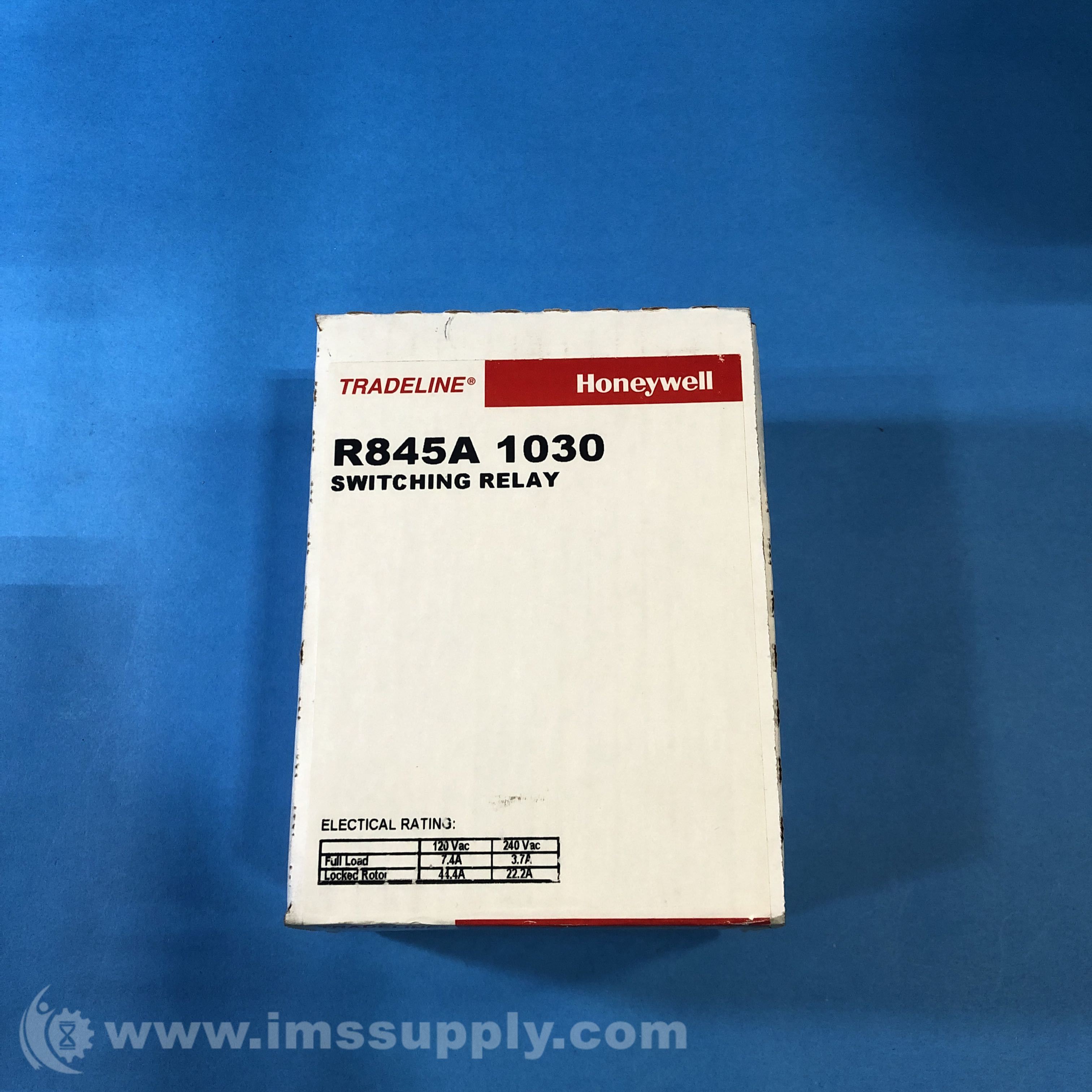 Honeywell R845A 1030 Switching Relay, 120V, 50/60Hz IMS Supply