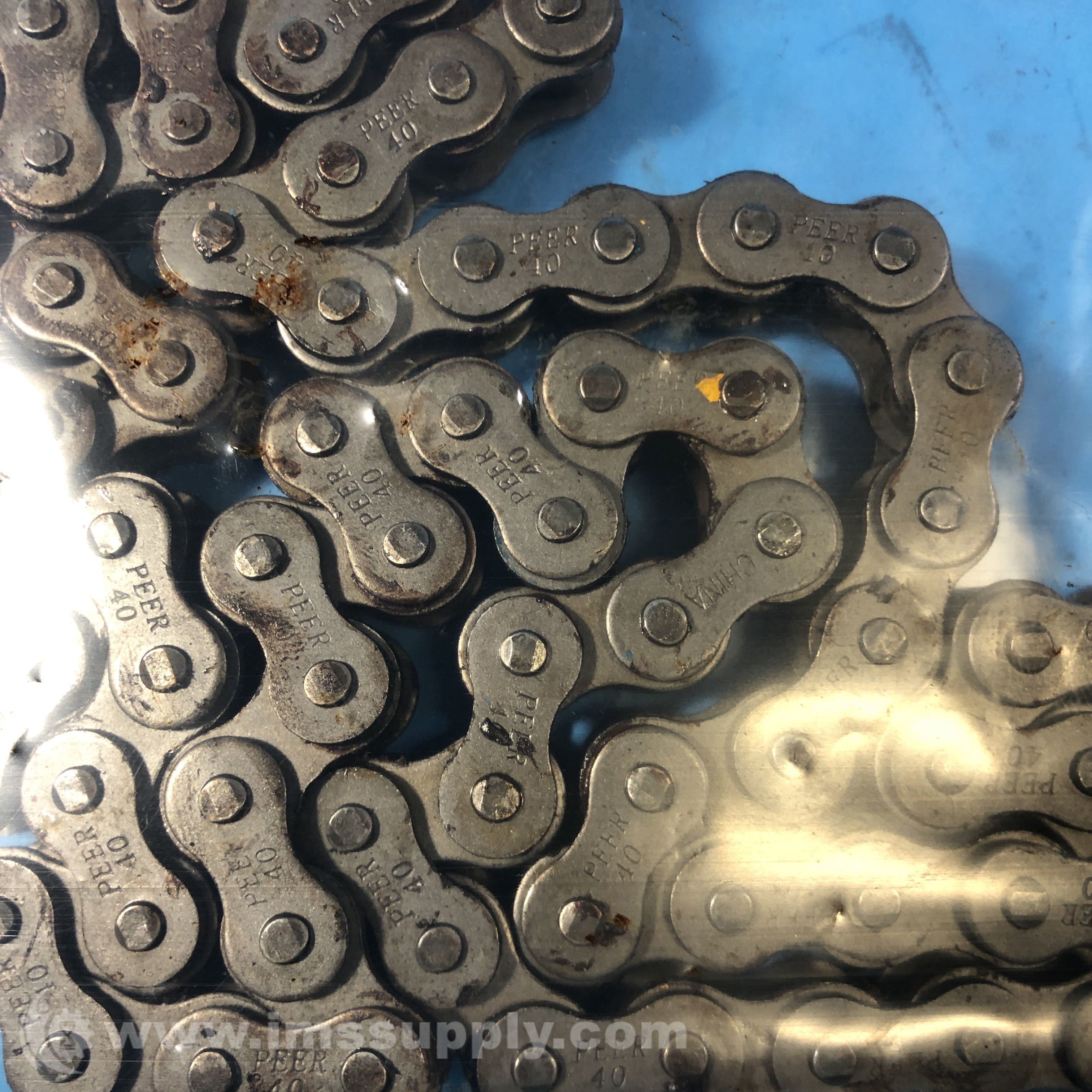 Peer 40 No. of Links 40 Roller Chain IMS Supply
