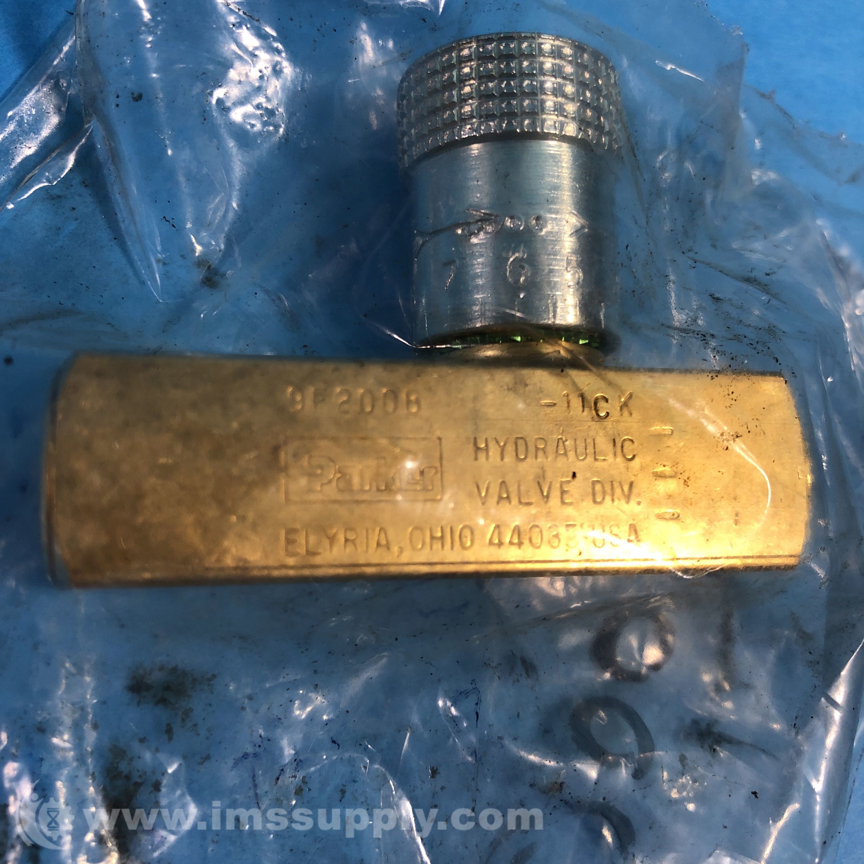 Parker 9F200B Hydraulic Flow Control Valve IMS Supply