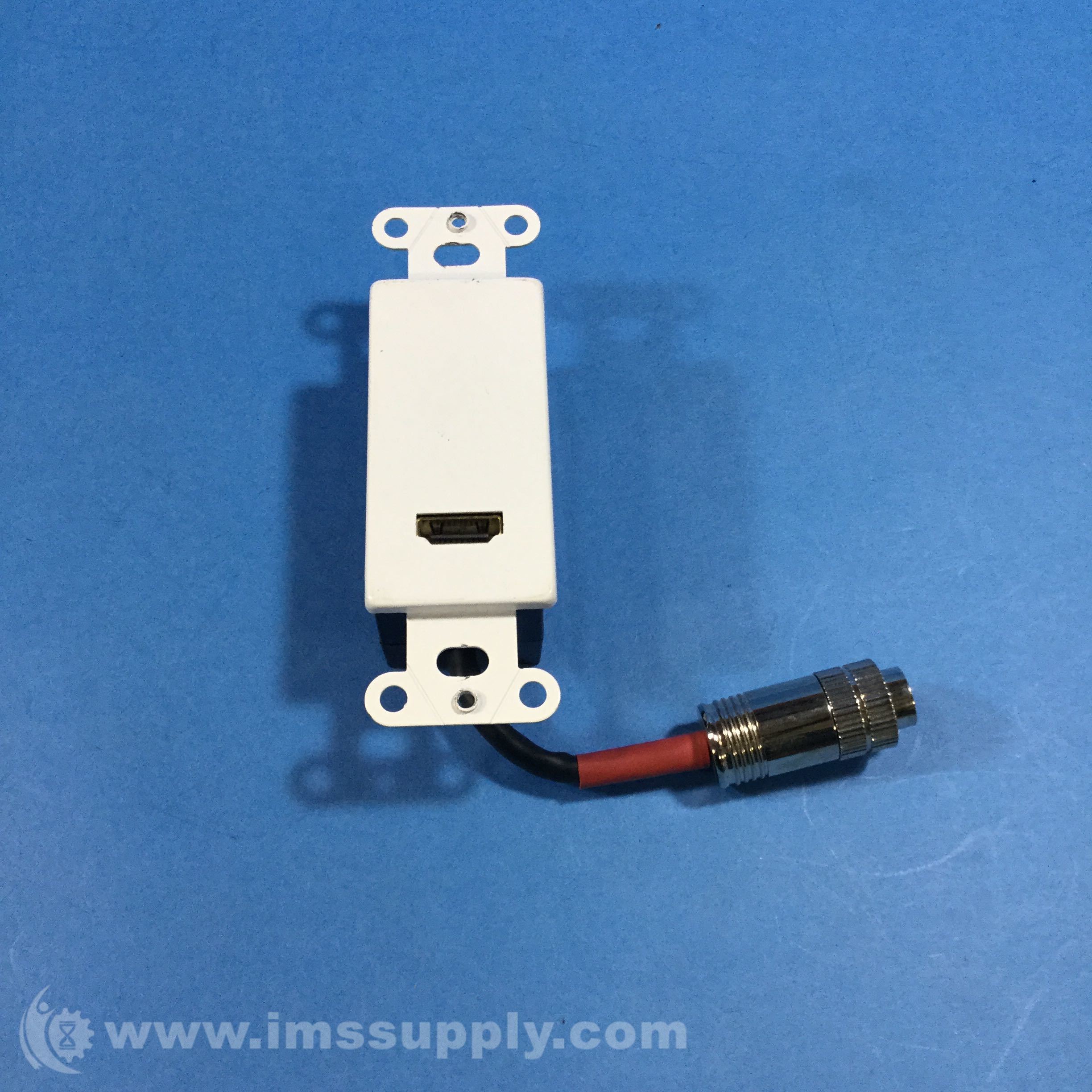 RapidRun 42419 Digital HDMI Passive Wall Plate White IMS Supply