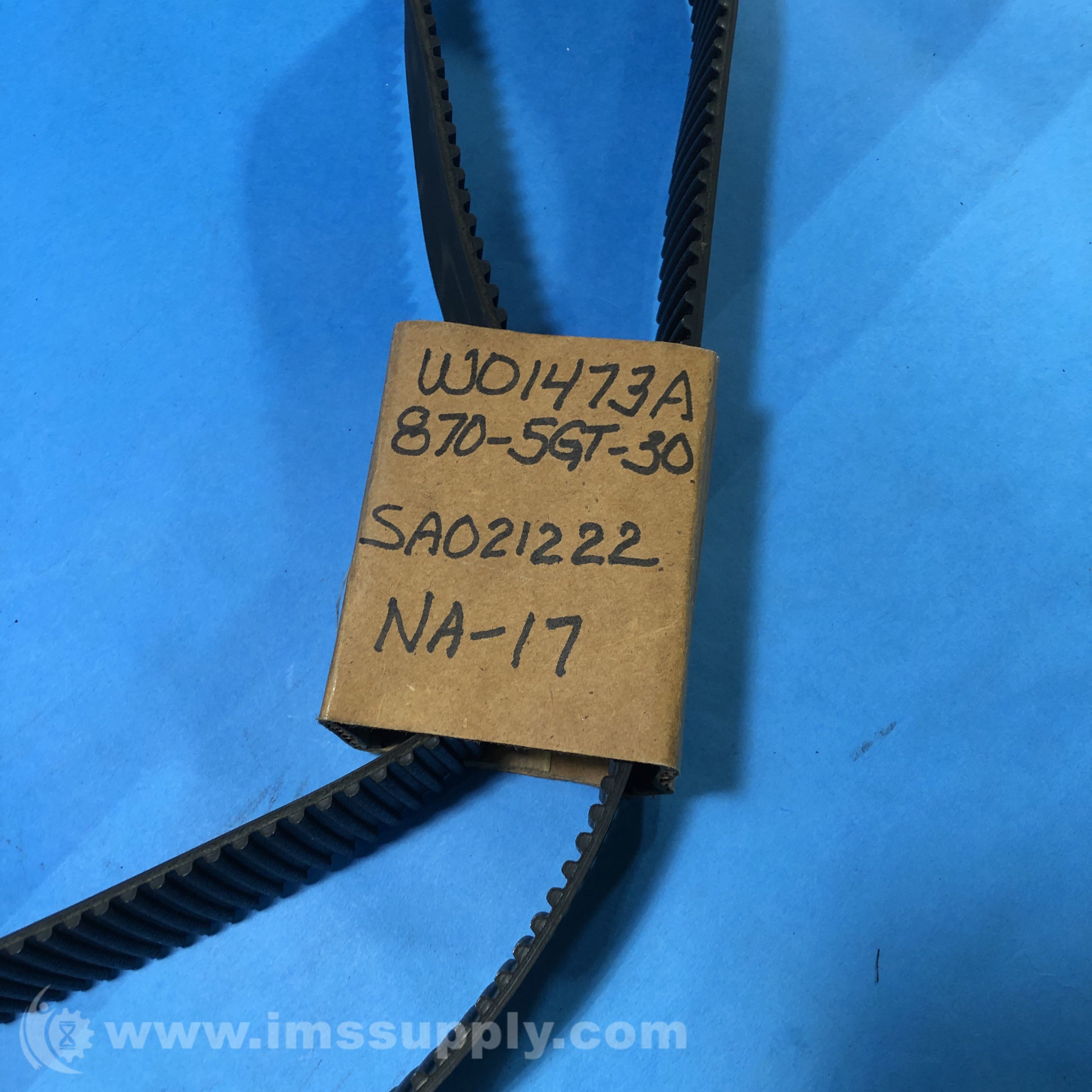 Unitta 8705GT30 5GX10N37 Gates Power Grip Spindle Belt IMS Supply