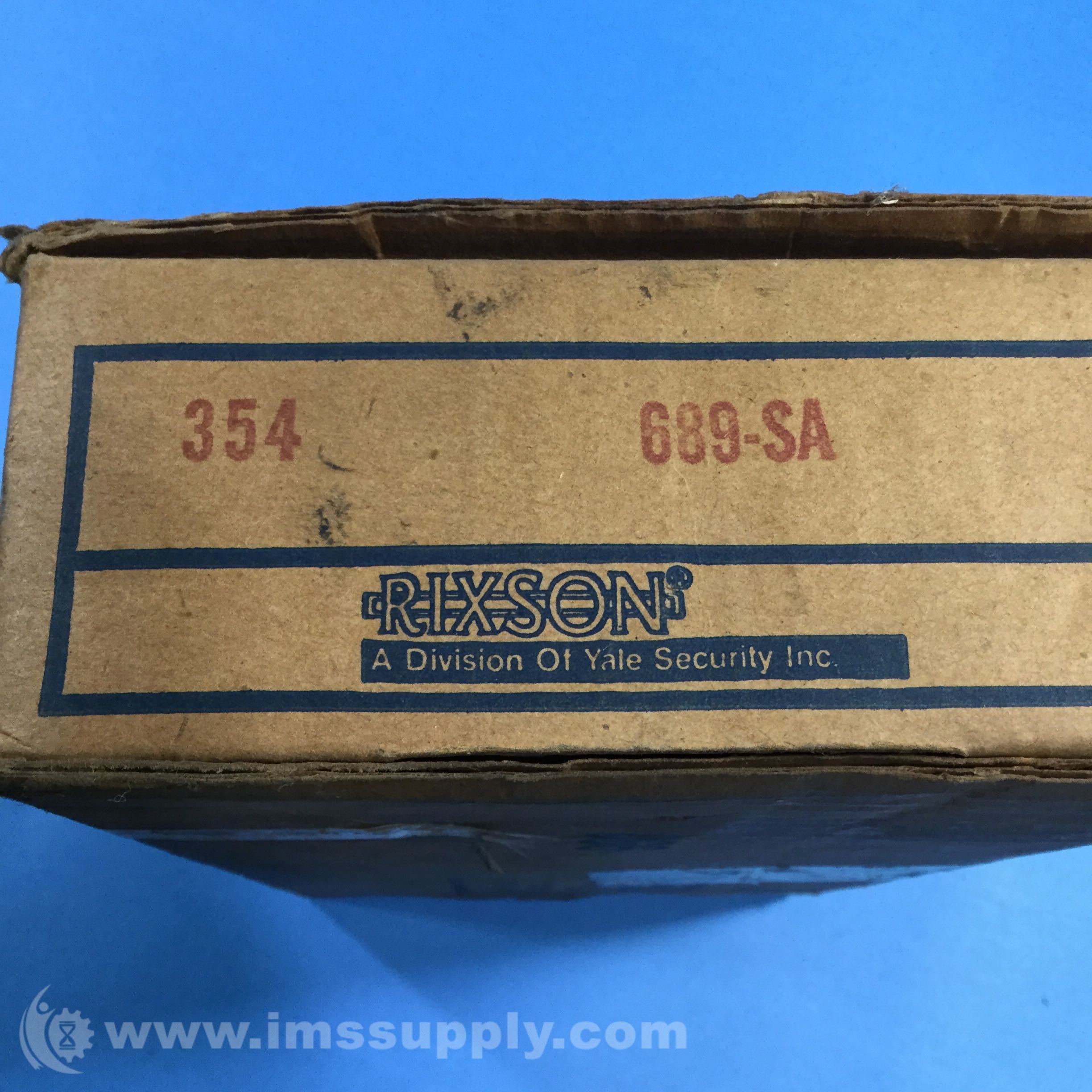 Rixson 354 Interior Gate Closer, 689 Sprayed Aluminum Finish IMS Supply