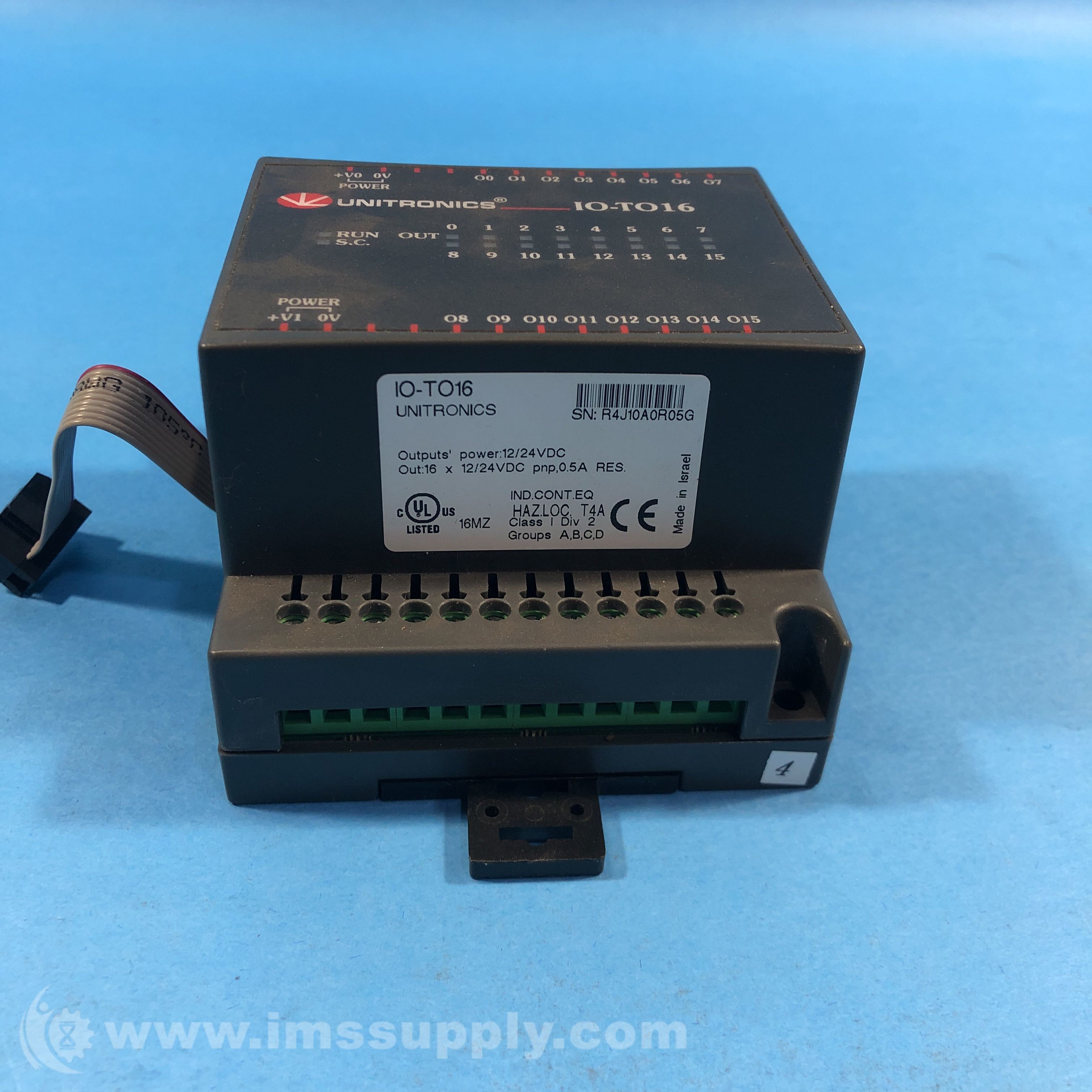 Unitronics IOTO16 I/O Expansion Module IMS Supply