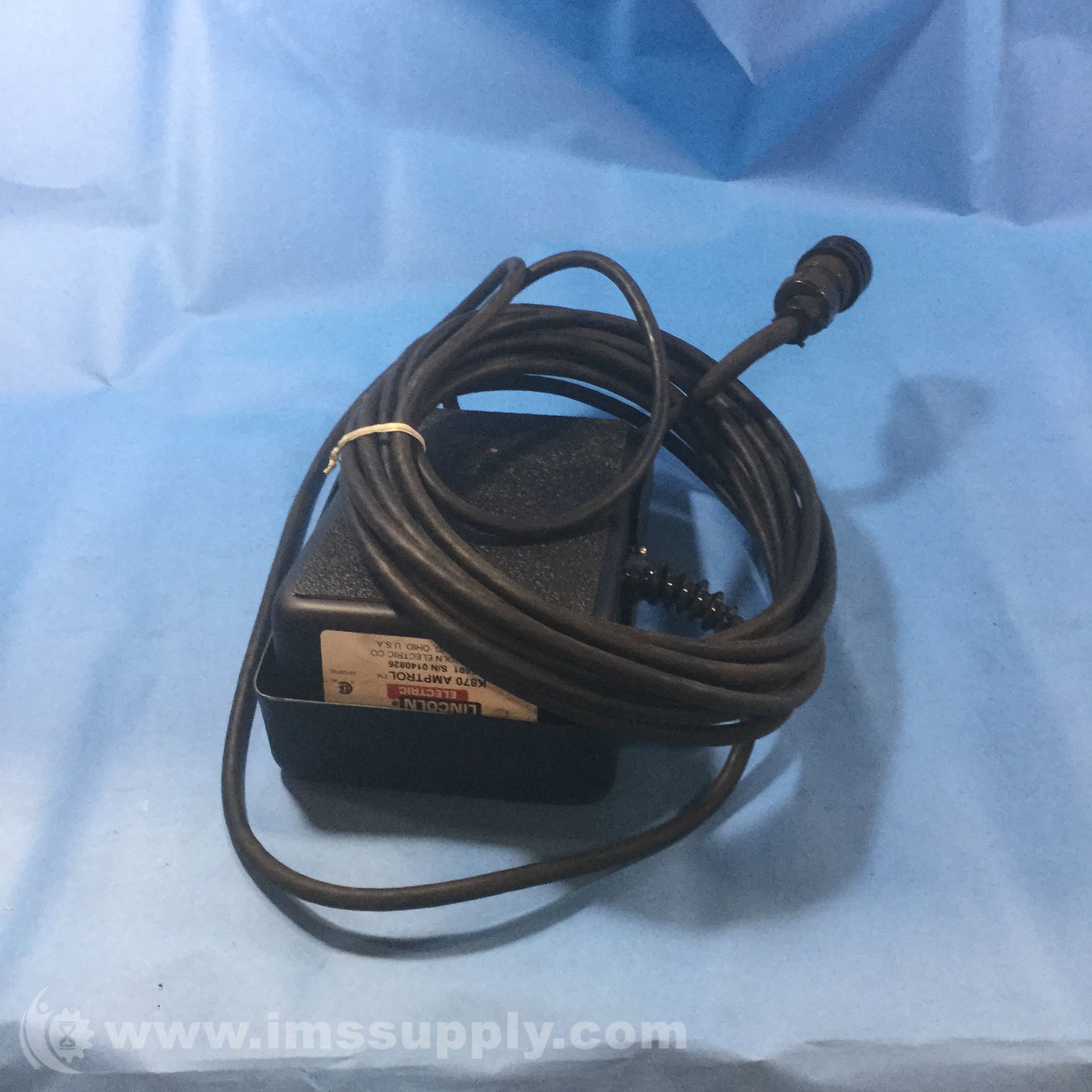 Lincoln Electric K870 Foot Amptrol, 6 Pin Connector, 25 ft Cord IMS