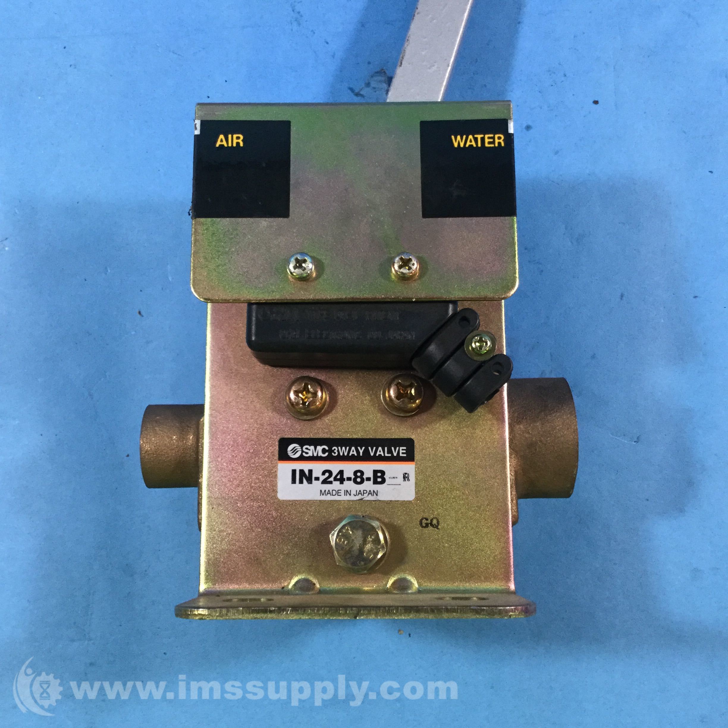SMC IN-24-8-B-R 3 Way Valve - IMS Supply