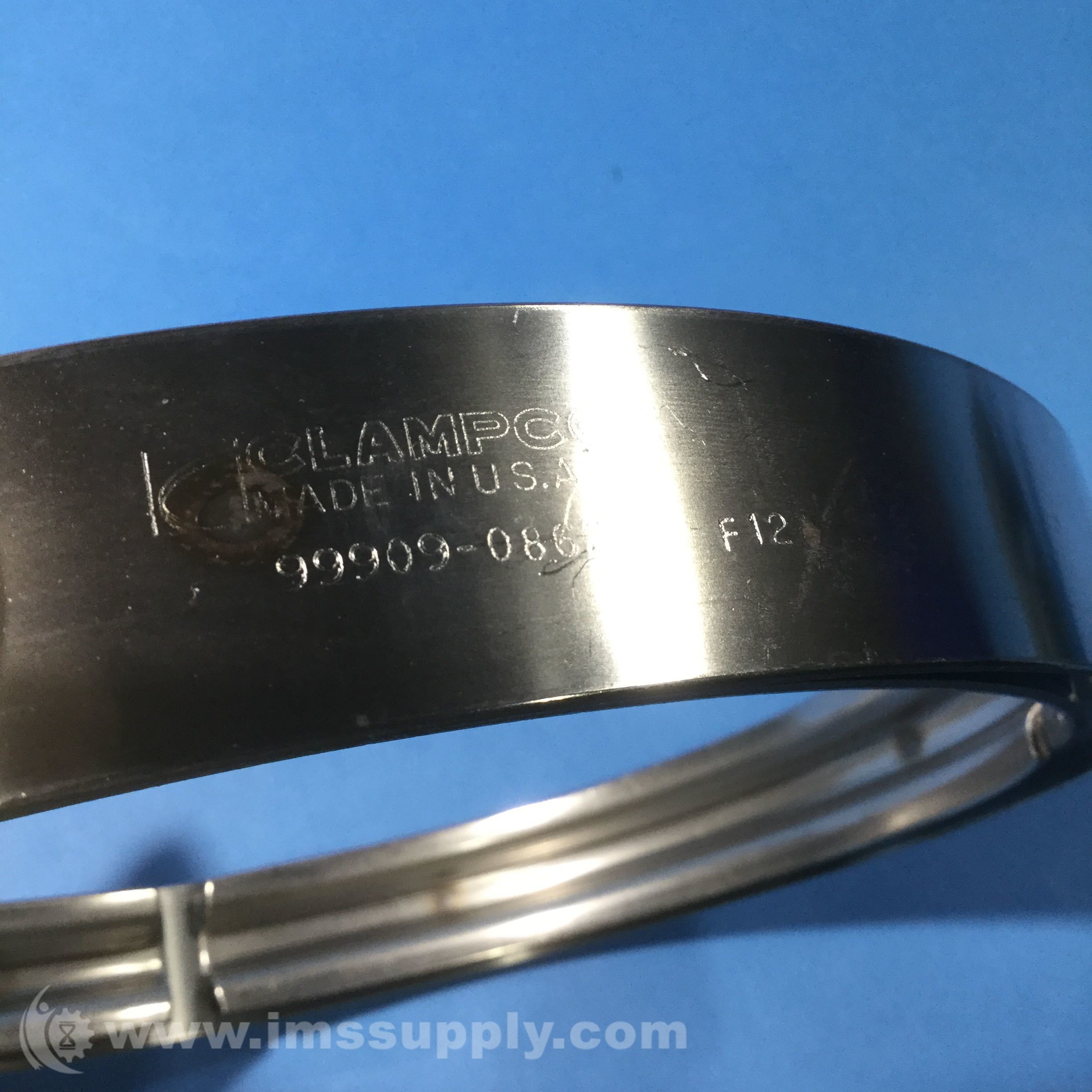Clampco 999090862 F12 Flat Band Clamp IMS Supply