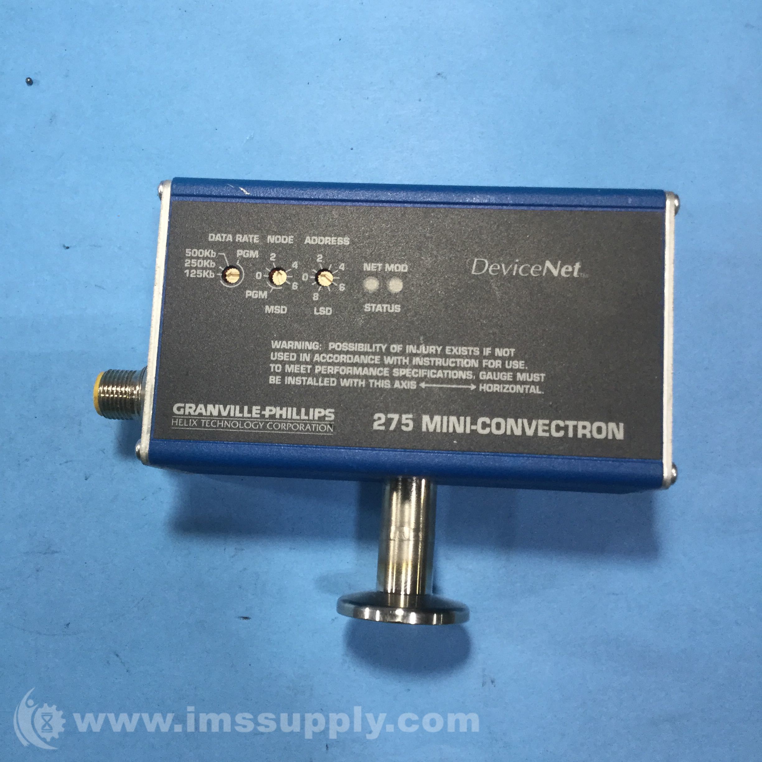Granville Phillips Co 275538-GD-T Mini-Convectron Vacuum Gauge - IMS Supply