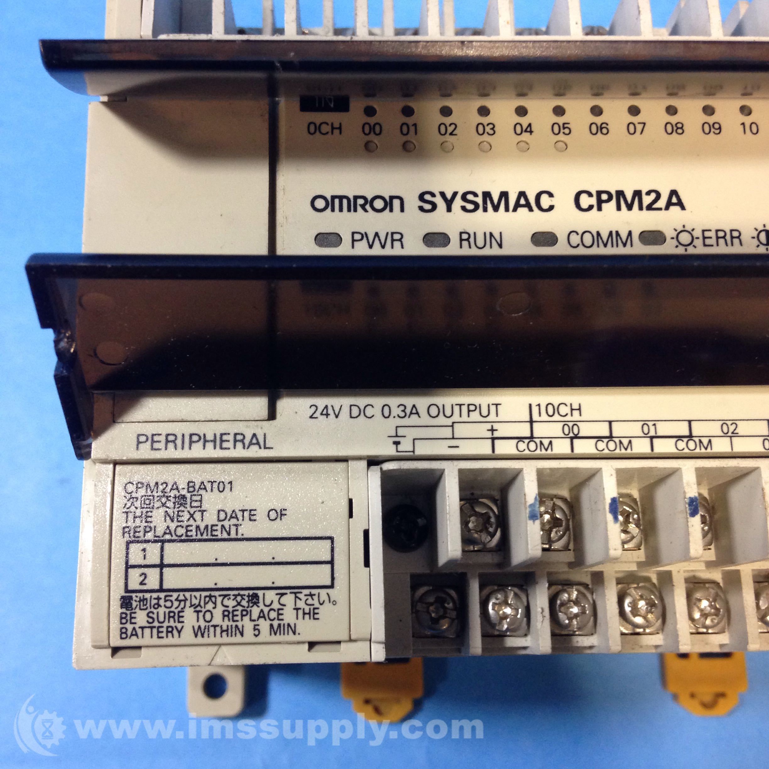 Omron CPM2A-20CDR-A Programmable Controller - IMS Supply