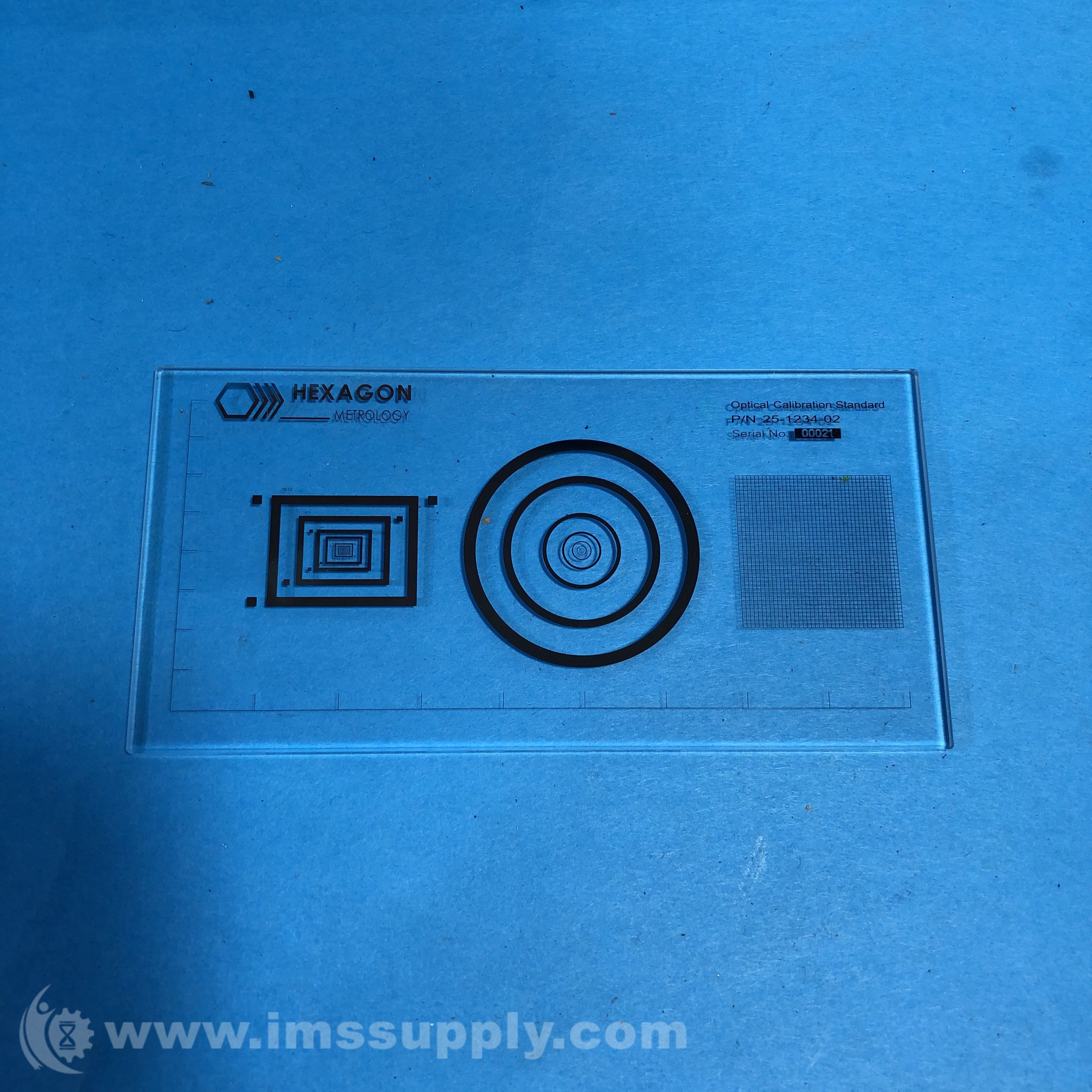 Hexagon Metrology 25-1234-02 Optical Calibration Standard