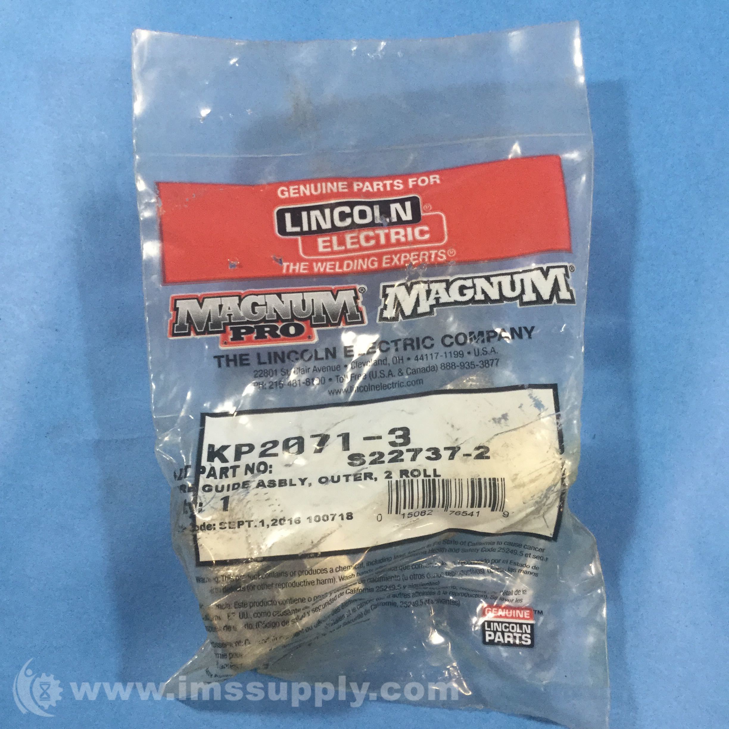 Lincoln Electric S22737-2 Wire Guide Assembly, 2 Roll
