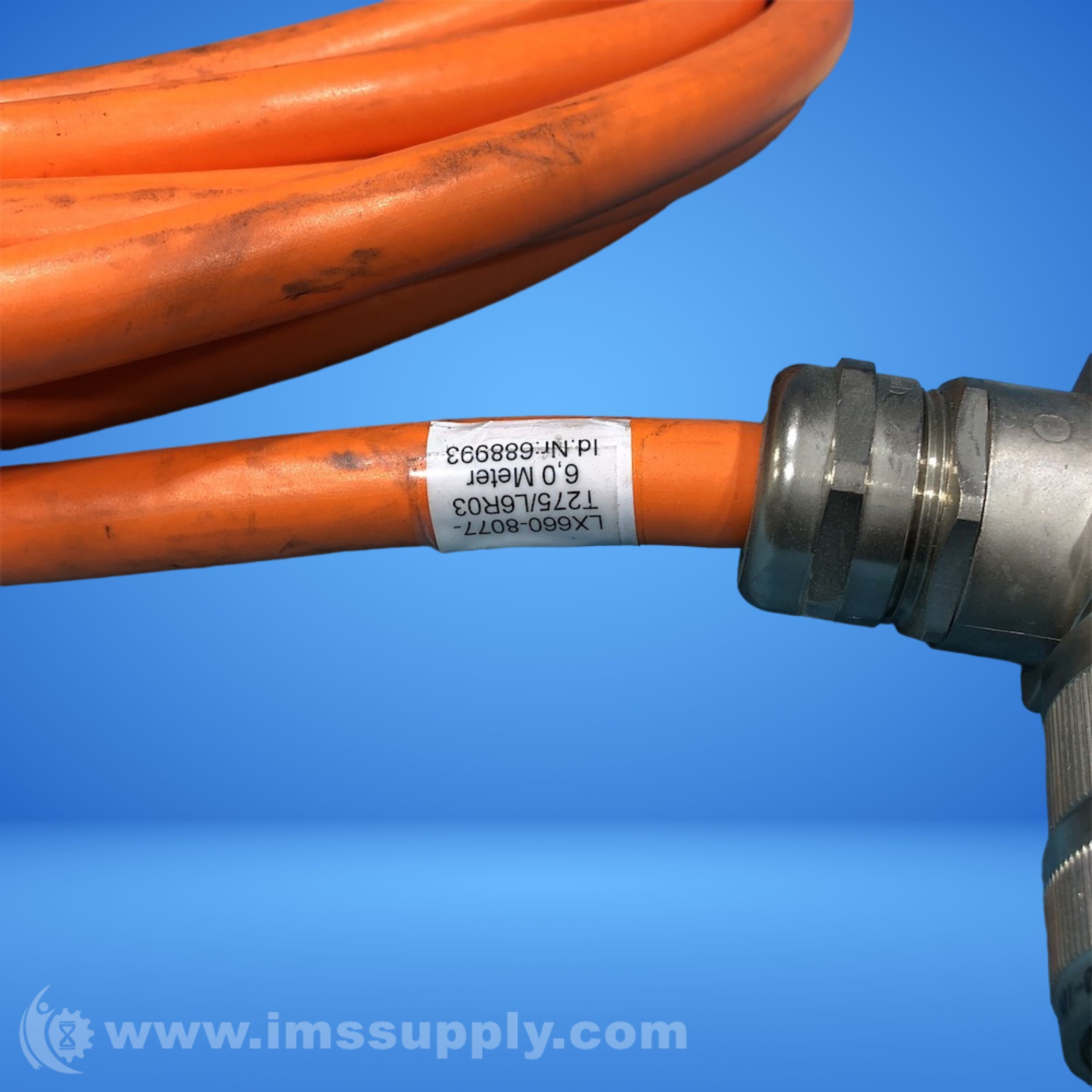 Fanuc LX660-8077-T275/L6R03 Servo Motor Power Cable - IMS Supply
