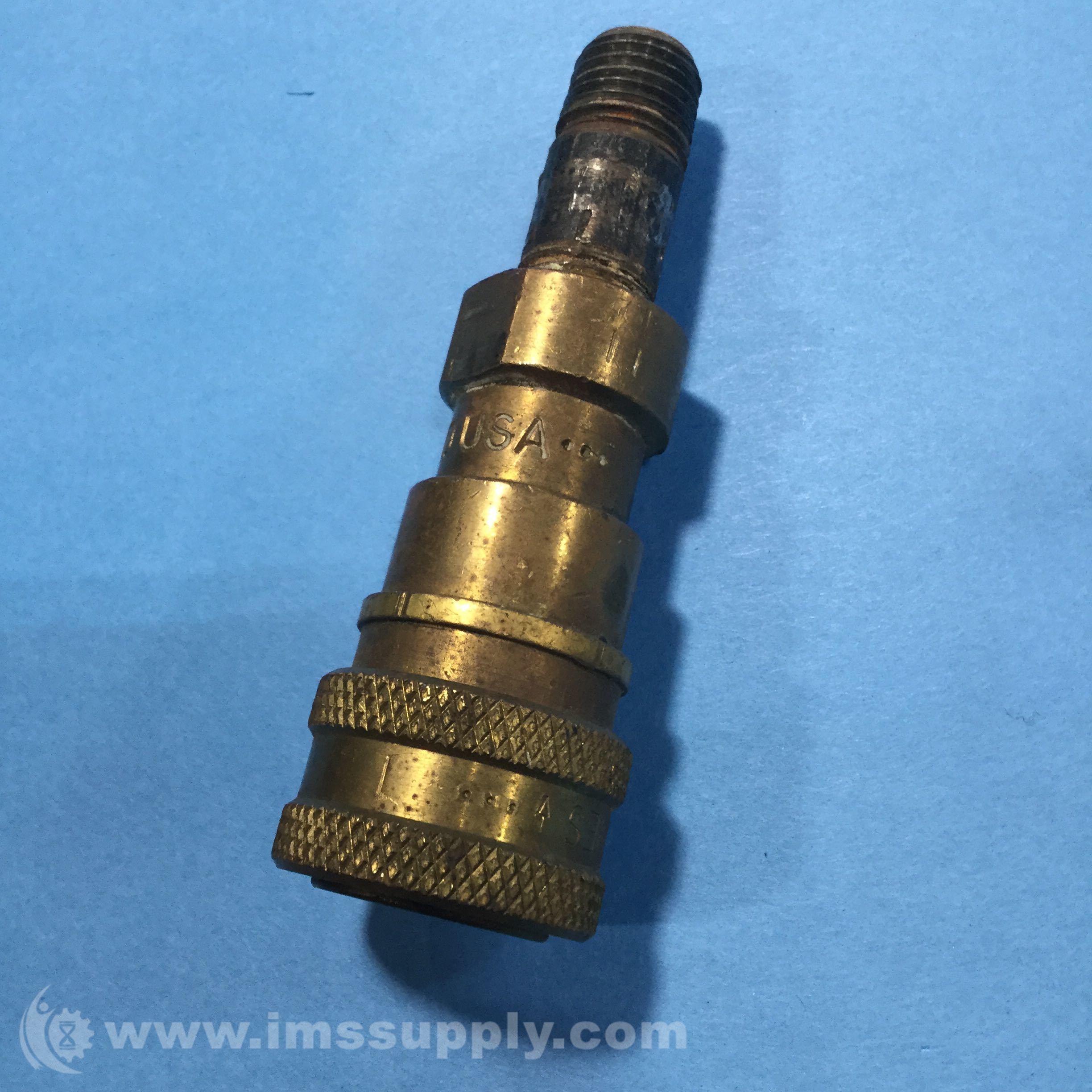 PARKER Coupler Body,1/4-18,1/4 In BH2-60 Body,Brass 