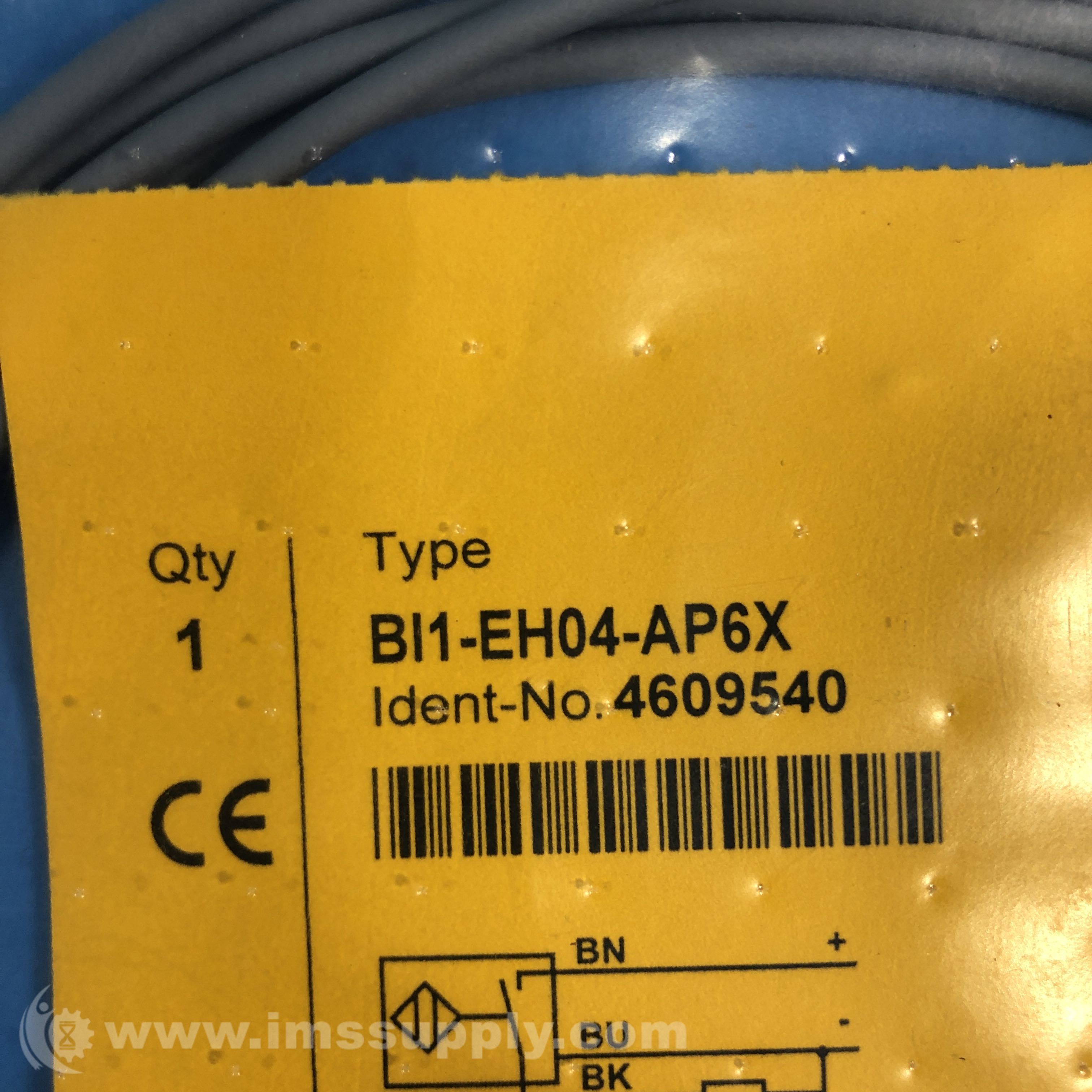 Turck BI1-EH04-AP6X General Purpose Inductive Proximity Sensor - IMS Supply