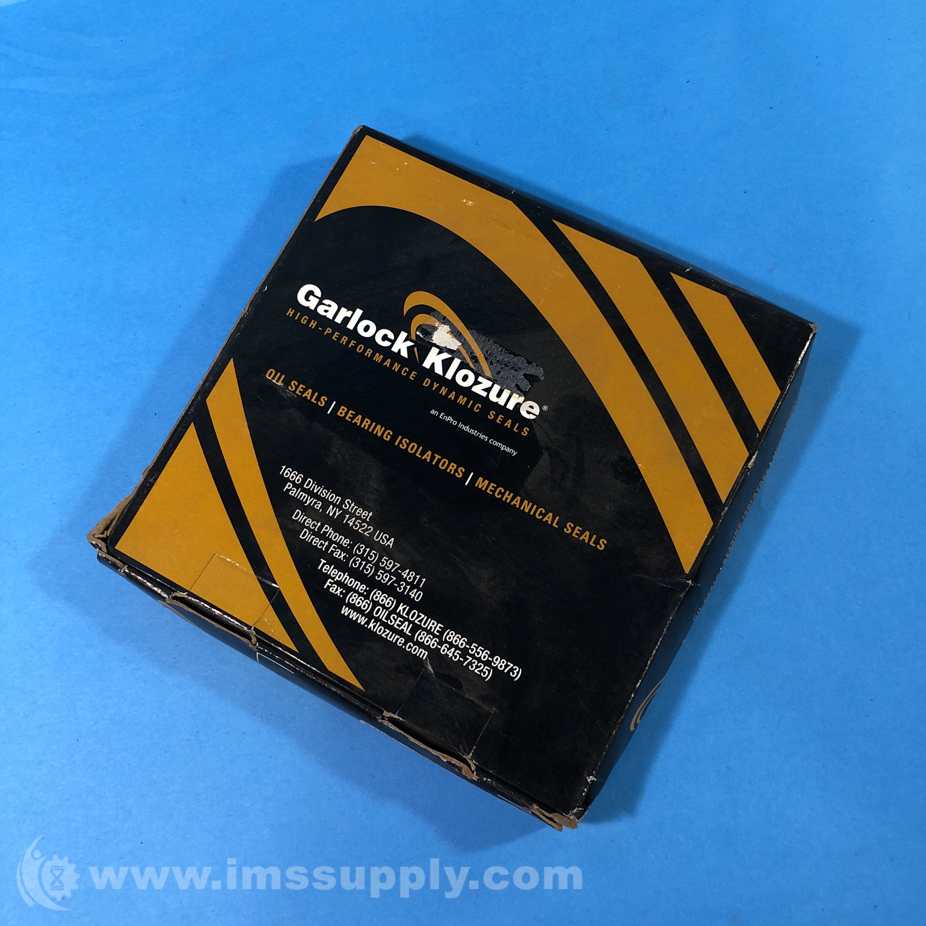 Garlock Klozure 53X2837 Model 53 MILLRIGHT Oil Seal IMS Supply