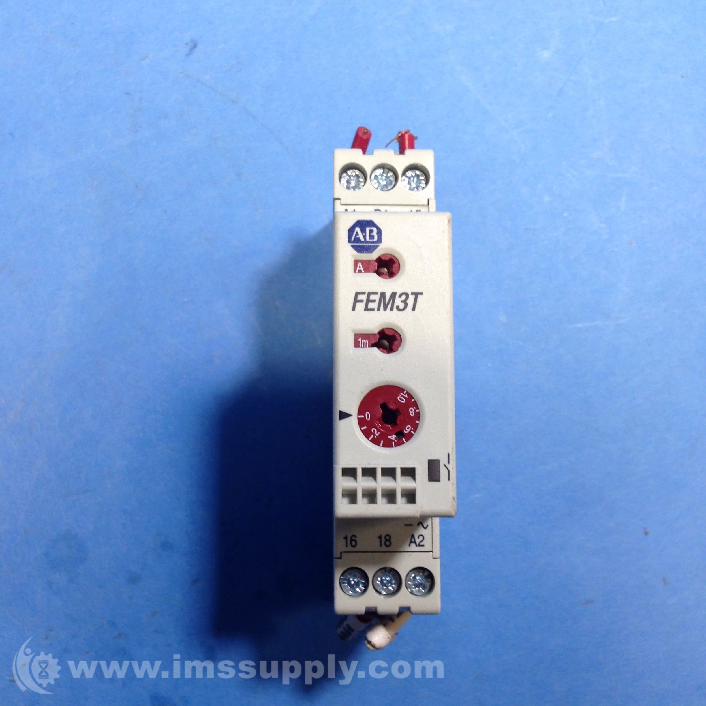 Allen Bradley FEM3T 17.5 MM Timing Relay - IMS Supply