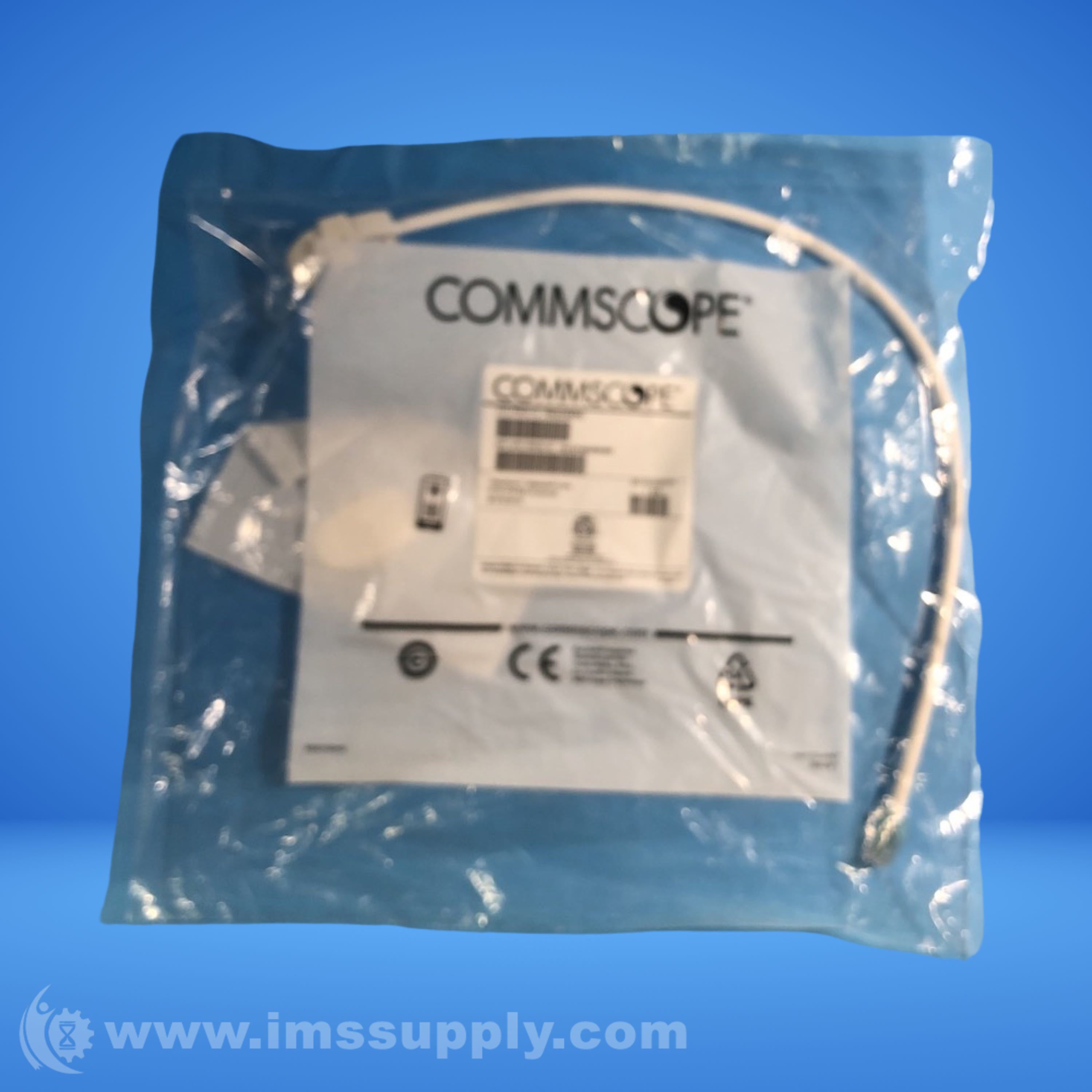 Comm Scope CCA-CAT6A-PLENUM CAT6A-Plenum-White-N018, 1.5FT, White - IMS ...