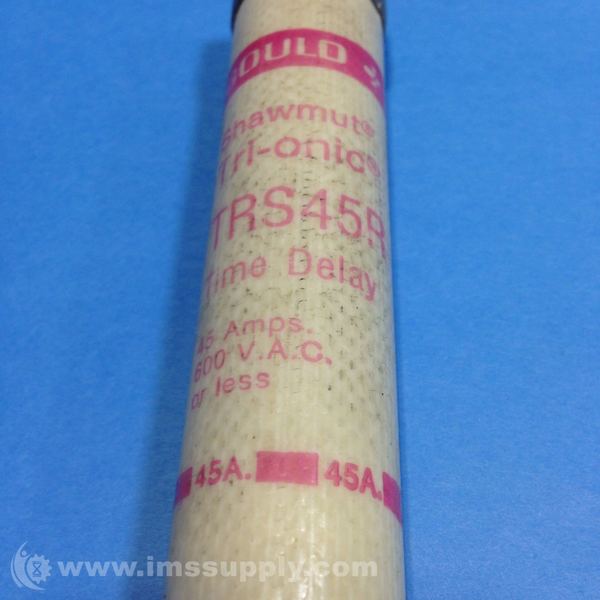 Fusible Gould Shawmut TRS45R – 45A, 600V, Type RK5, à Limitation De Courant
