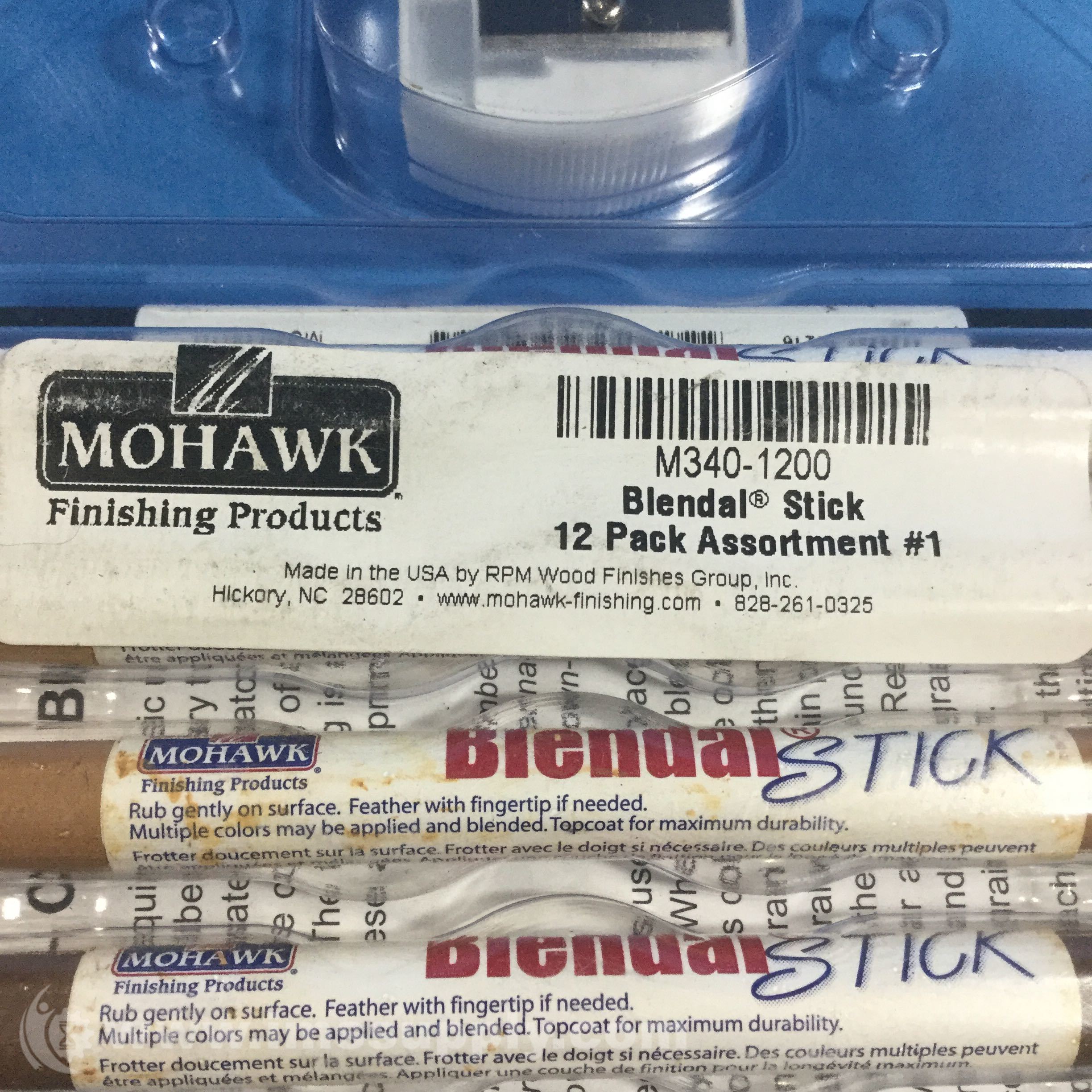 Mohawk Blendal Wood Finish Color Stick - Mocha M340-0040 For Furniture & Floor Repair