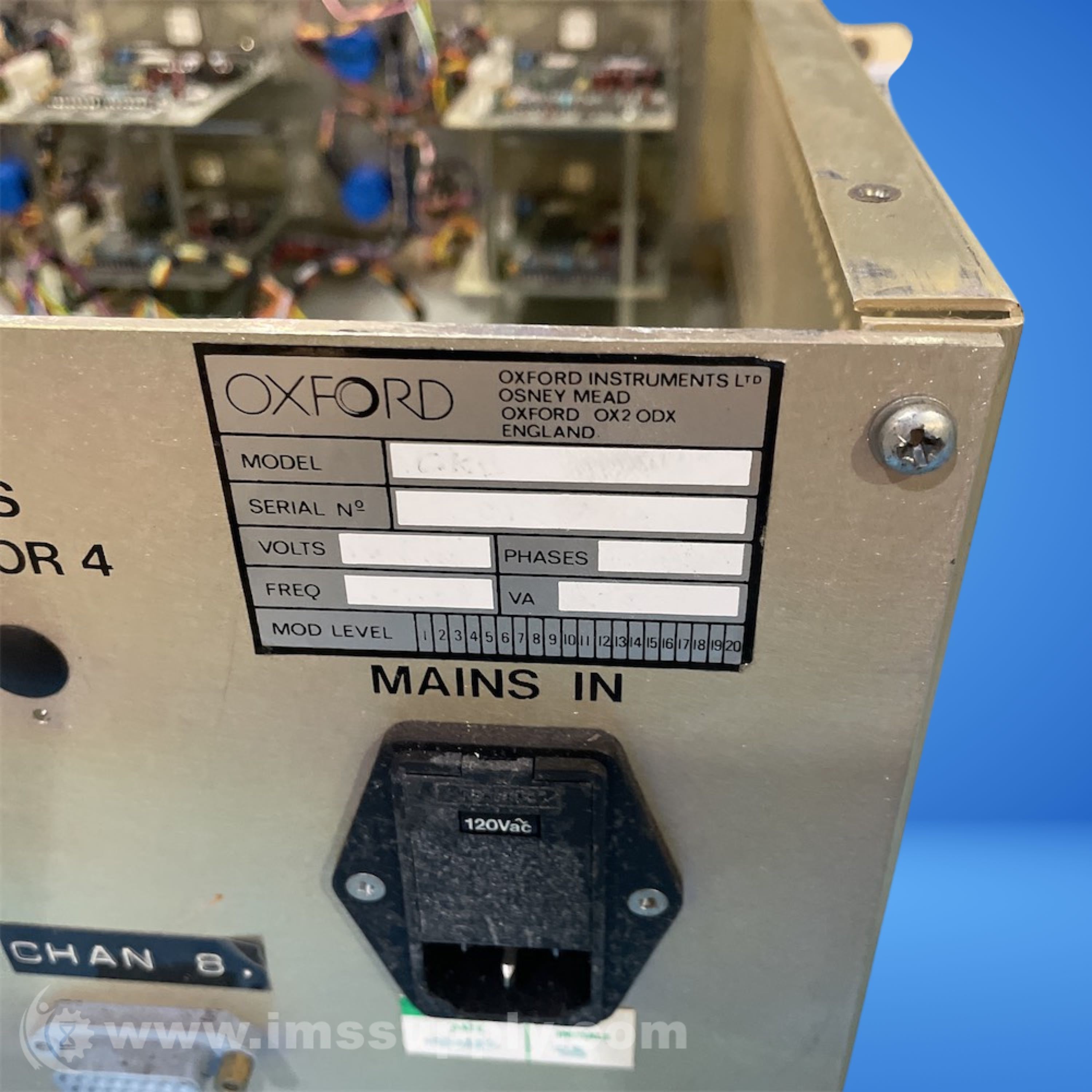 Oxford OX2 ODX Gas Flow Control - IMS Supply
