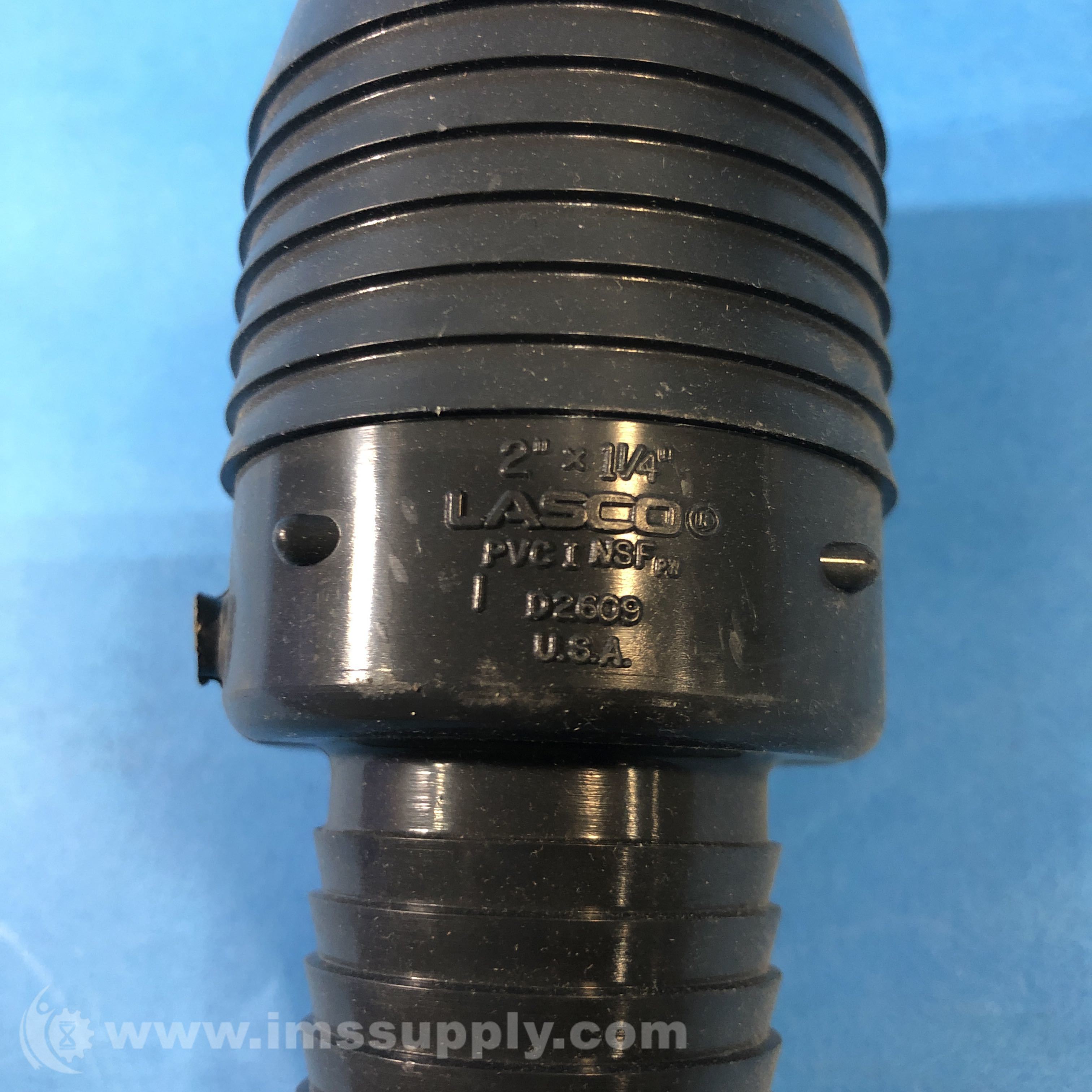 Lasco D2609 2" x 11/4" Straight Reducing Fitting IMS Supply