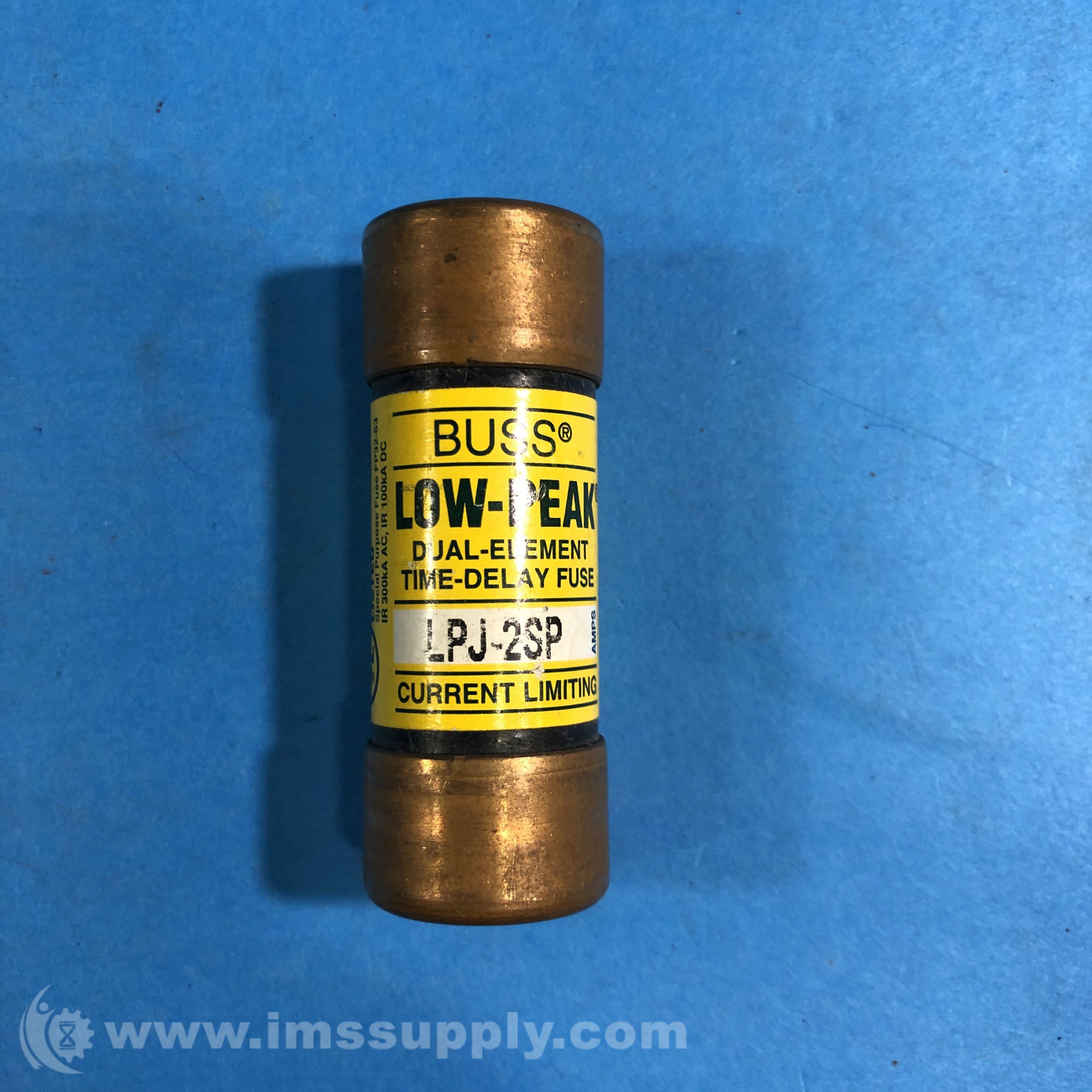 Eaton Corporation LPJ2SP LowPeak DualElement TimeDelay Fuse IMS