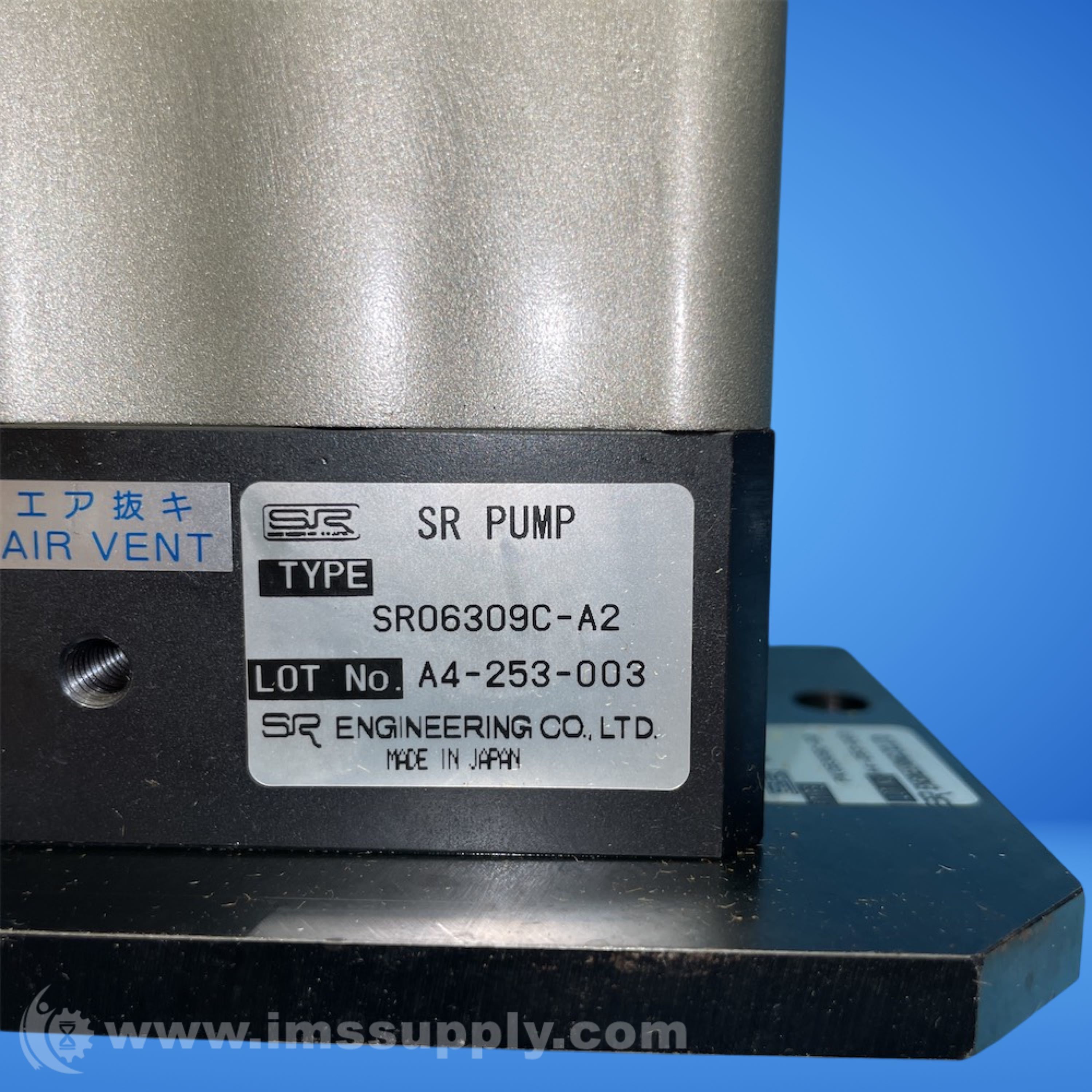 SR Engineering SR06309C-A2 SR Pump - IMS Supply