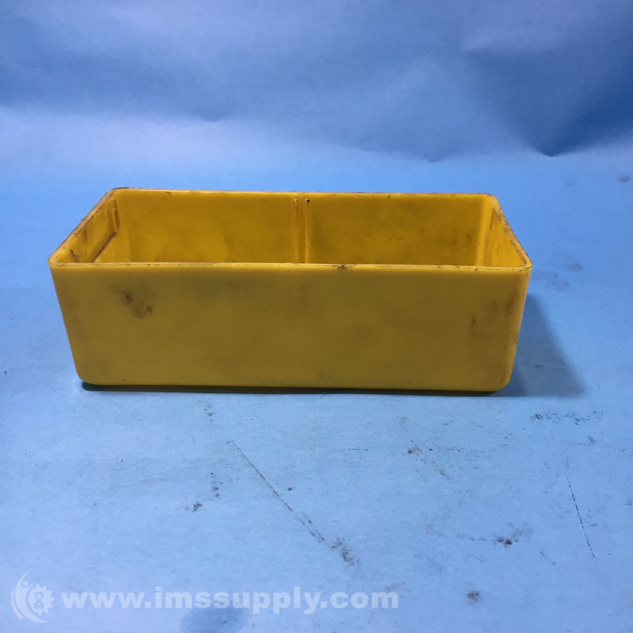 Lyon 362 Small Yellow Parts Bin, 3 x 6 x 2 IMS Supply