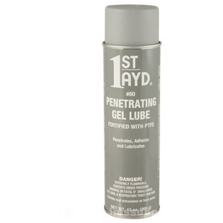 Spray Lube 1st Ayd Gel Lube 13 oz Case of 24 IMS Supply