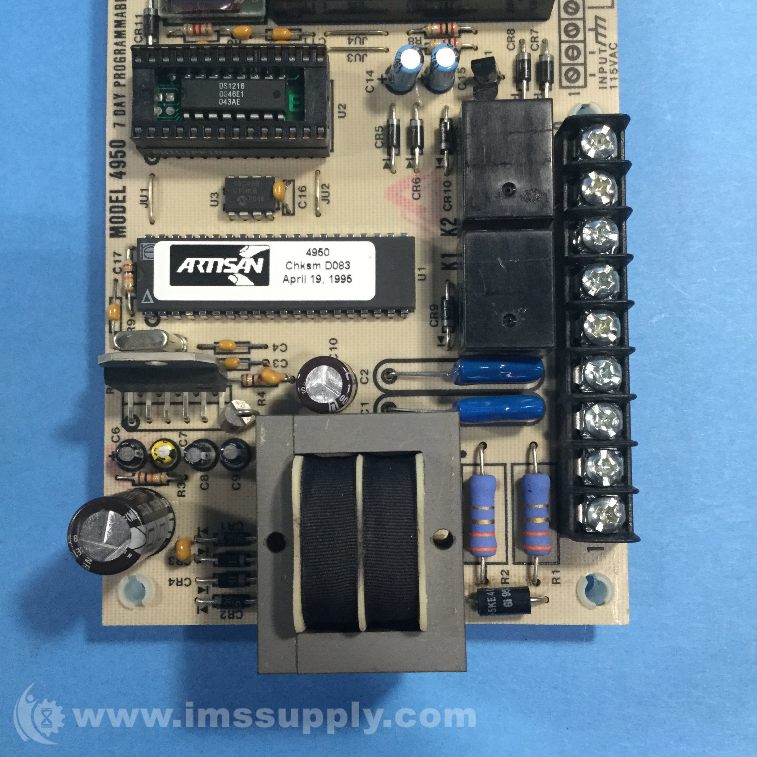 Artisan 4950 7 Day Programmable Event Controller - IMS Supply