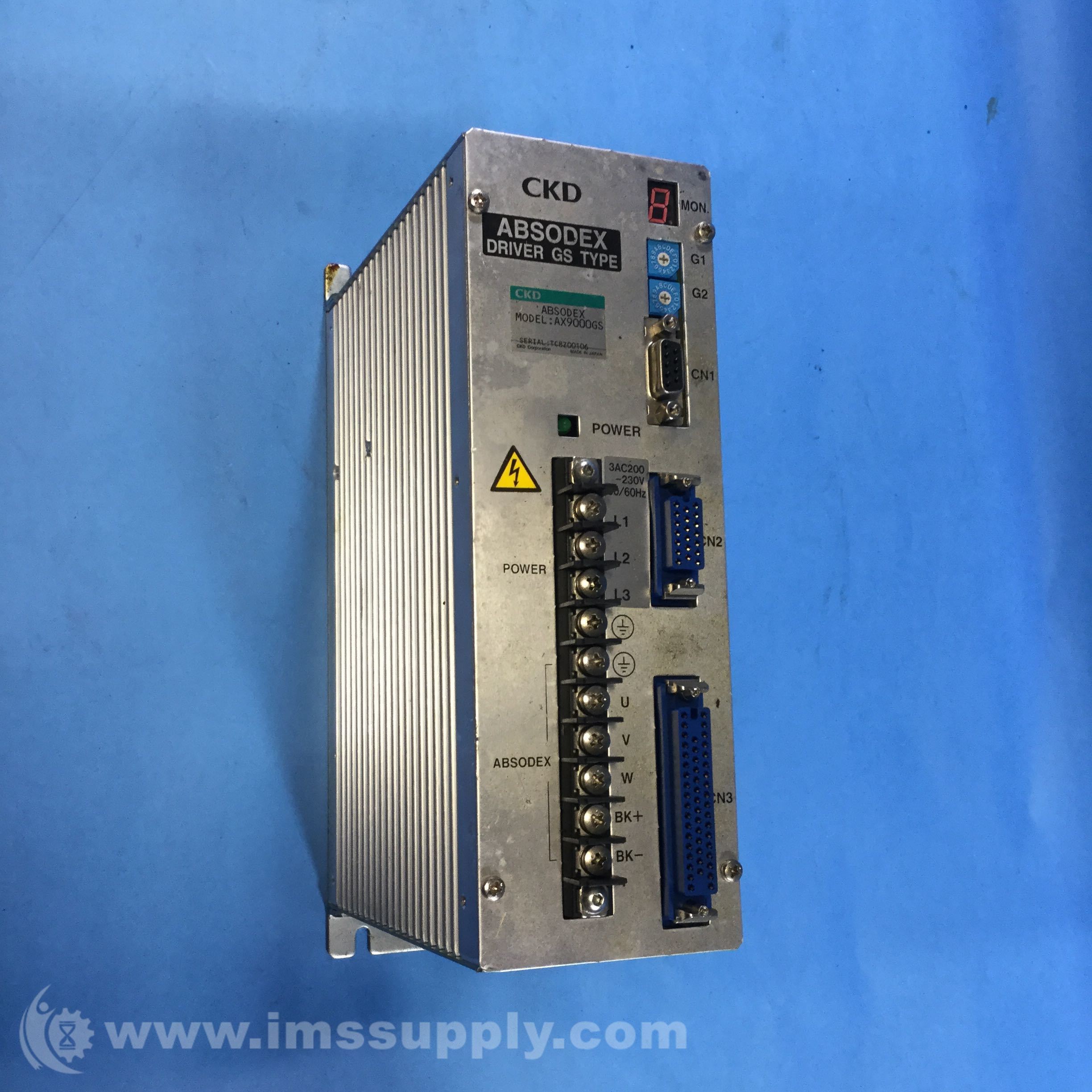 CKD AX9000GS Absodex Driver GS Type - IMS Supply CKD AX9000GS Absodex Driver GS Type - IMS Supply