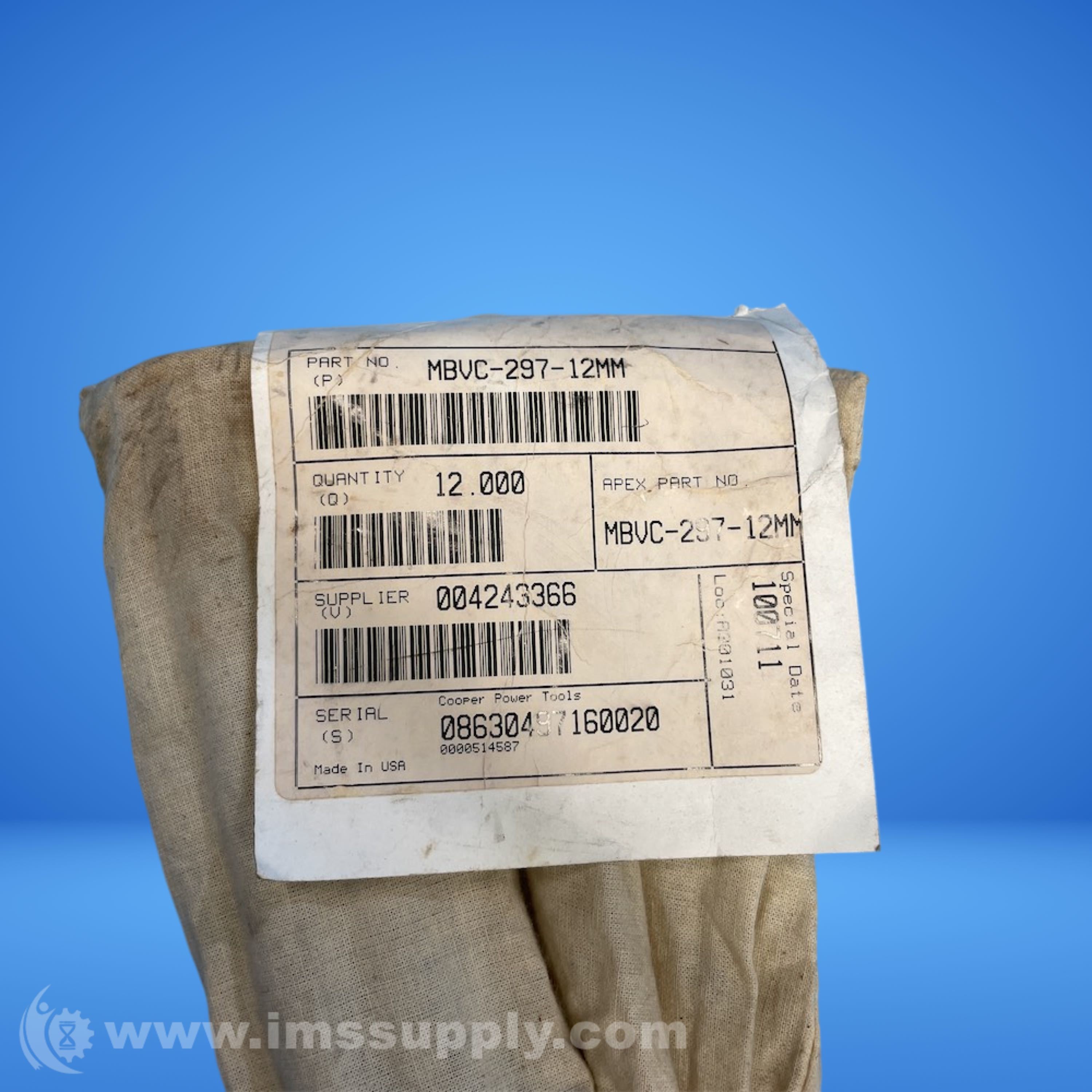 APEX MBVC-297-12MM Socket Extensions - IMS Supply