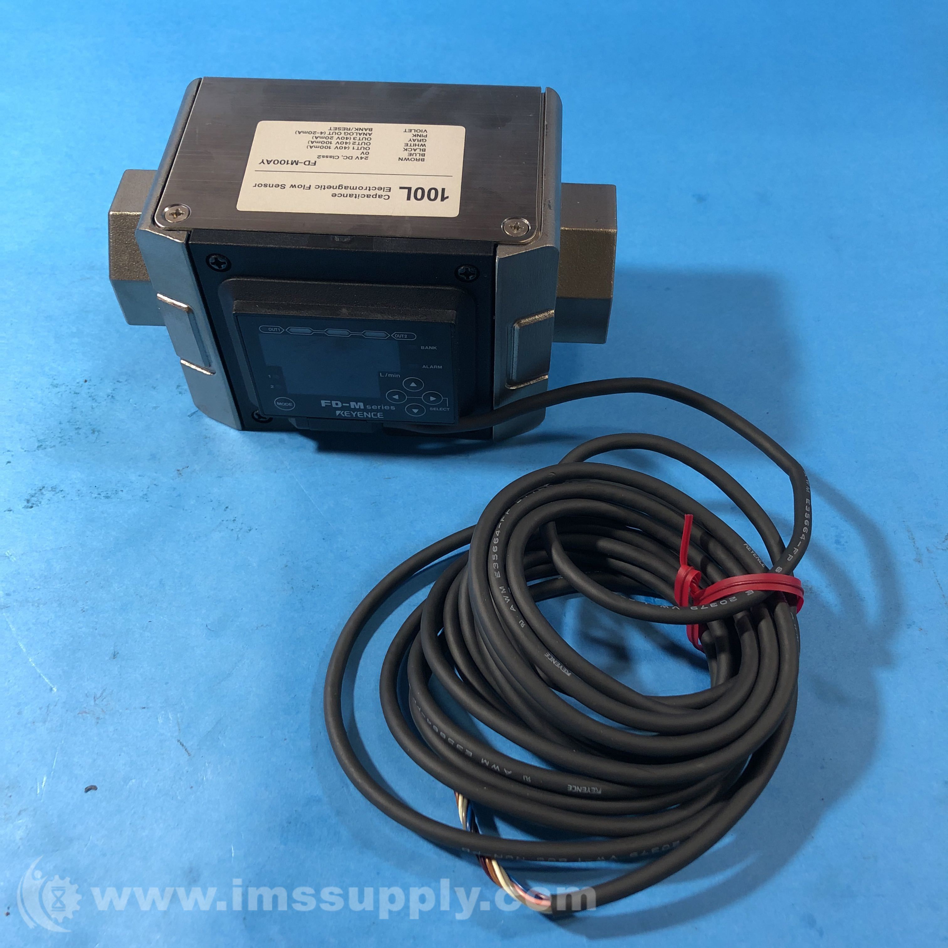 Keyence FDM100AY Capacitance Flow Sensor IMS Supply