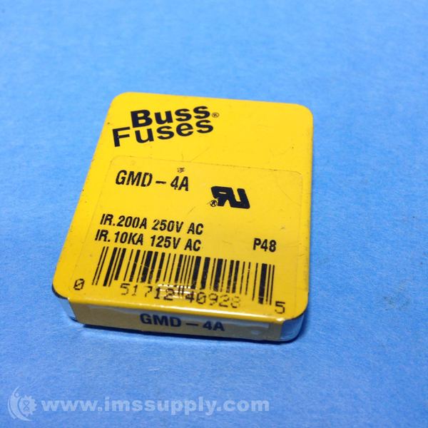 Bussmann GMD4A Fuse IMS Supply
