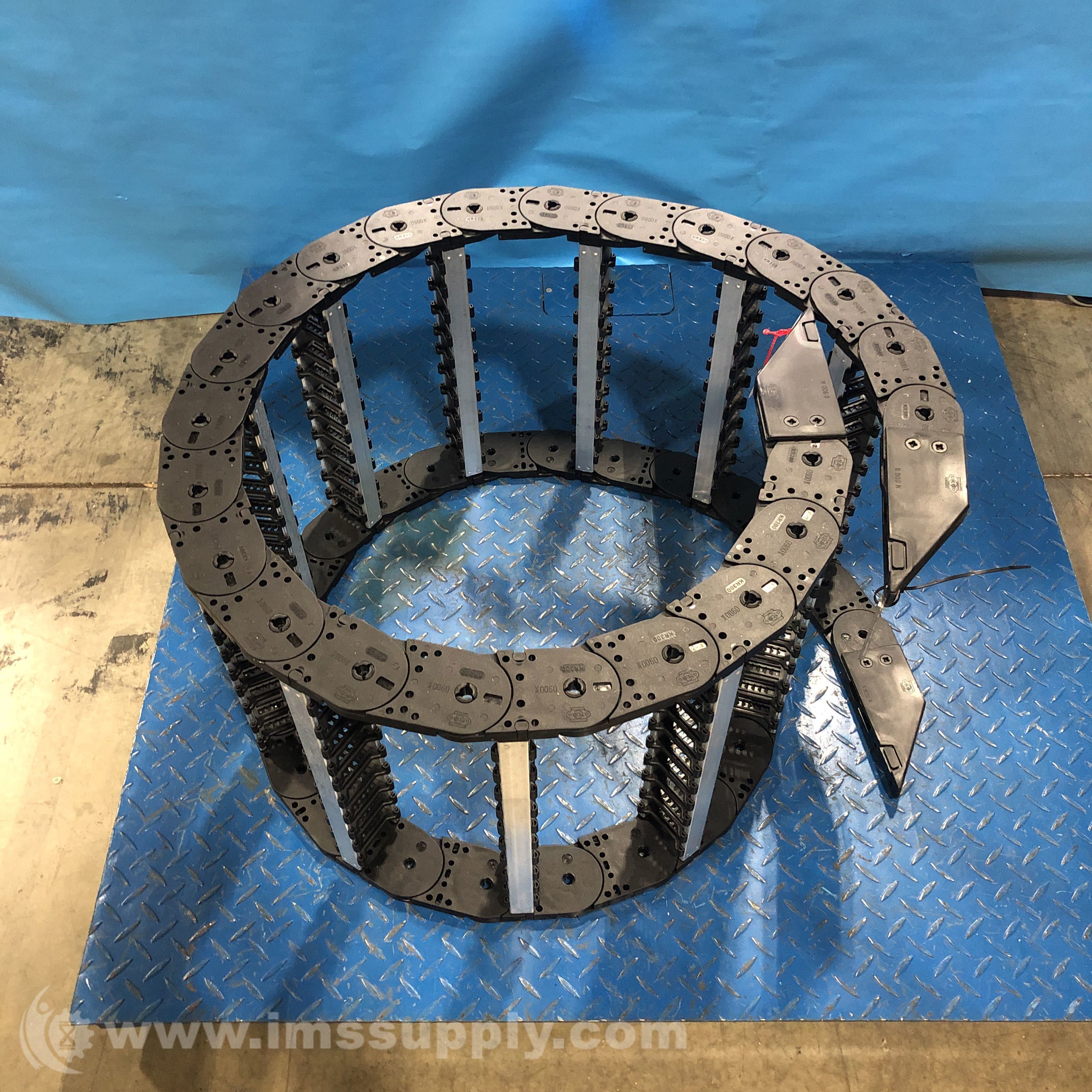 OKSO 0900K Kr300 Energy Chain Cable Carrier, No. of Links 24 - IMS Supply