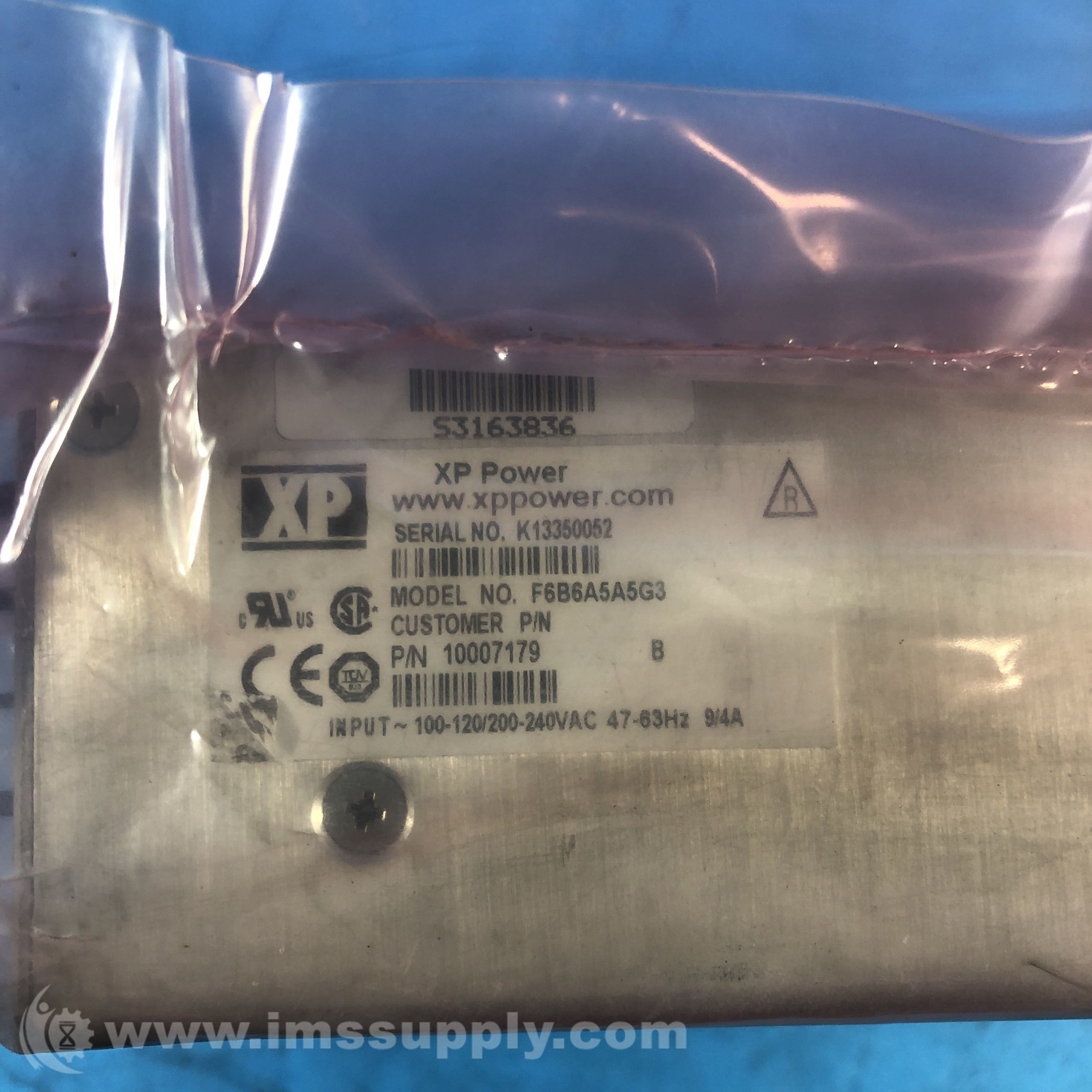 Xp Power F6B6A5A5G3 Power Module - IMS Supply